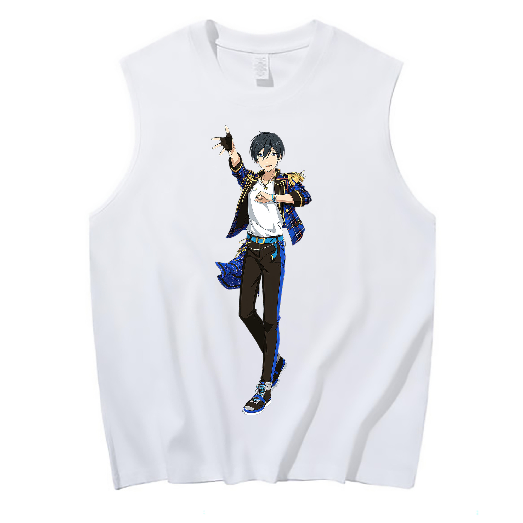 （画像用） あんさんぶるスターズ! Ensemble Stars コットン100％タンクトップ（フロントプリント）