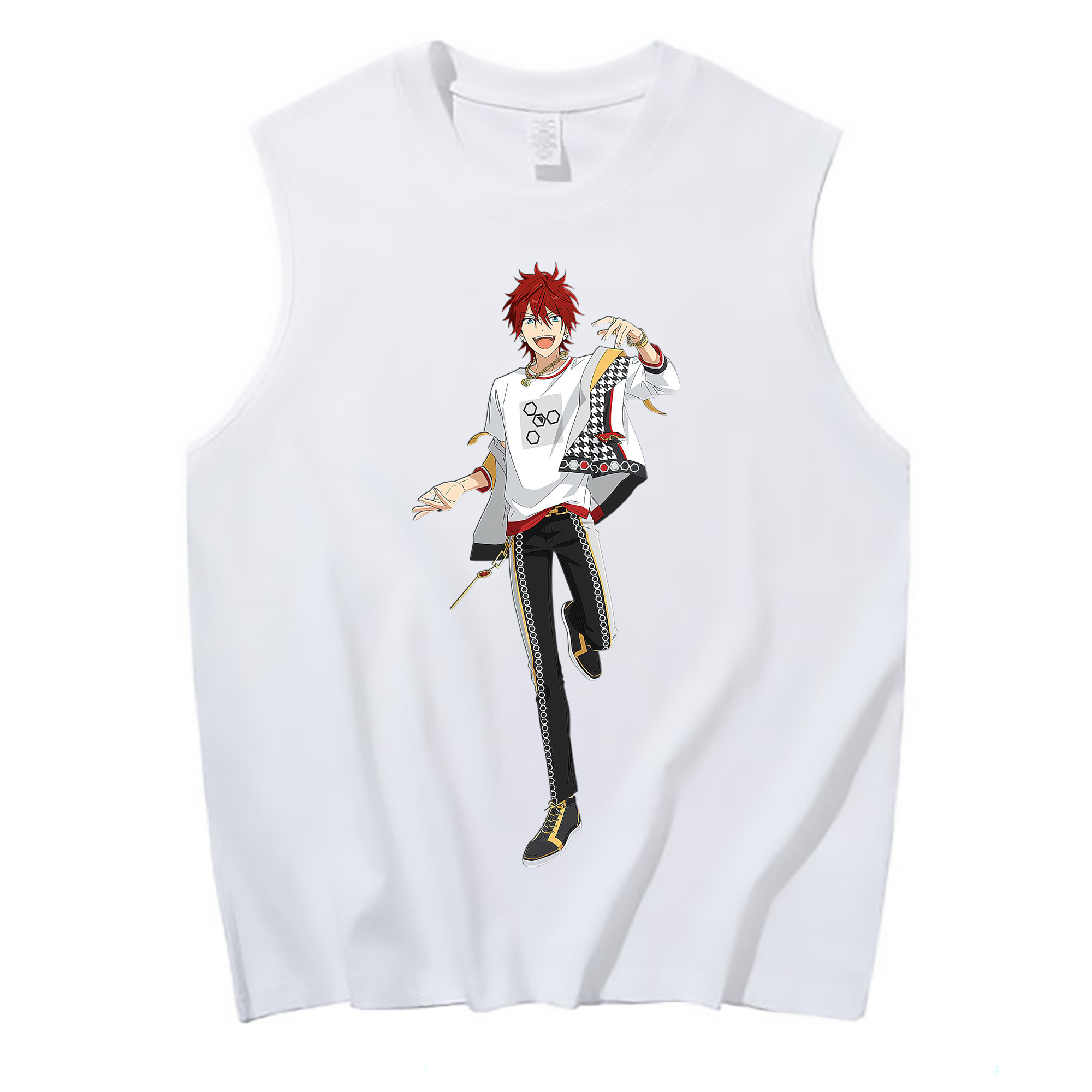 （画像用） あんさんぶるスターズ! Ensemble Stars コットン100％タンクトップ（フロントプリント）
