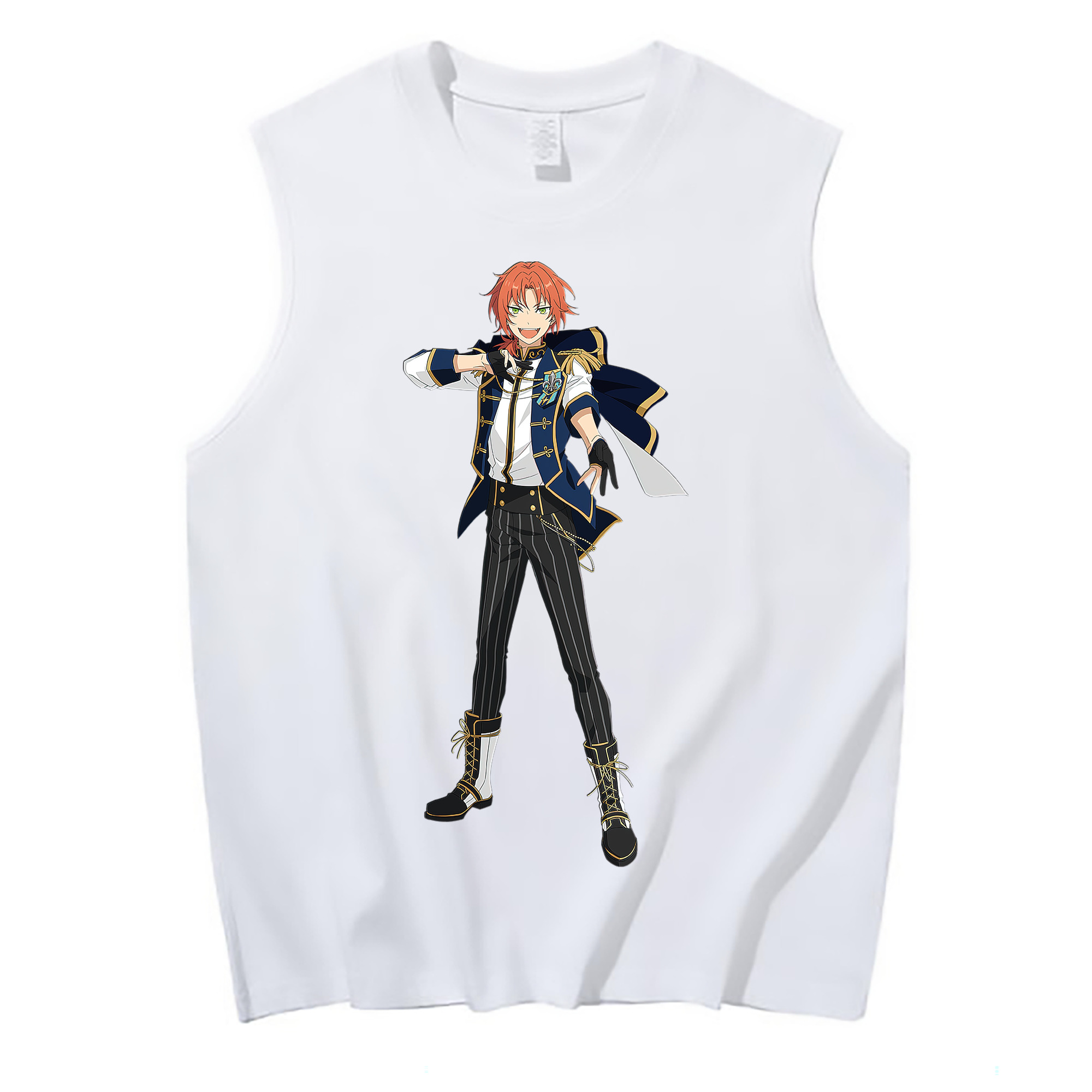（画像用） あんさんぶるスターズ! Ensemble Stars コットン100％タンクトップ（フロントプリント）