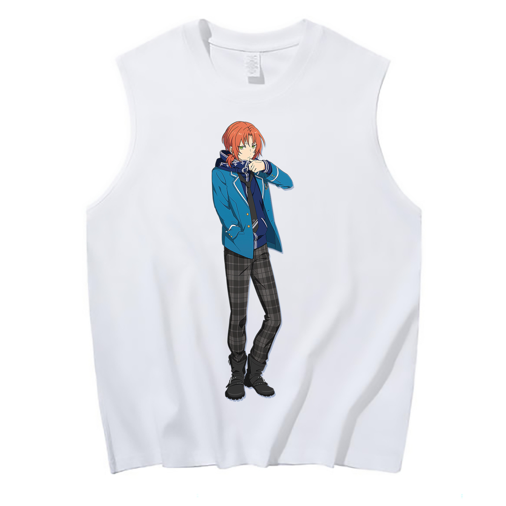 （画像用） あんさんぶるスターズ! Ensemble Stars コットン100％タンクトップ（フロントプリント）