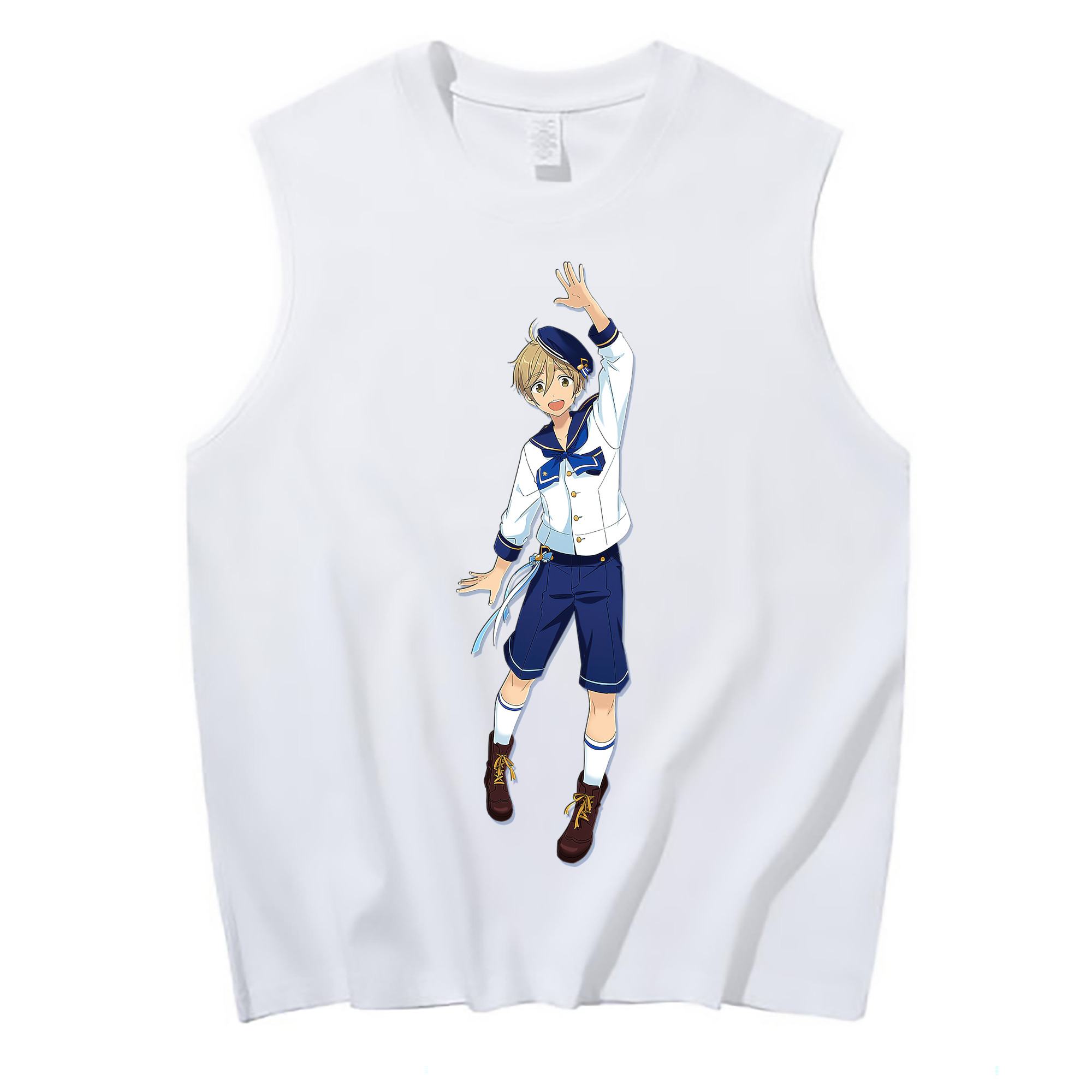 （画像用） あんさんぶるスターズ! Ensemble Stars コットン100％タンクトップ（フロントプリント）