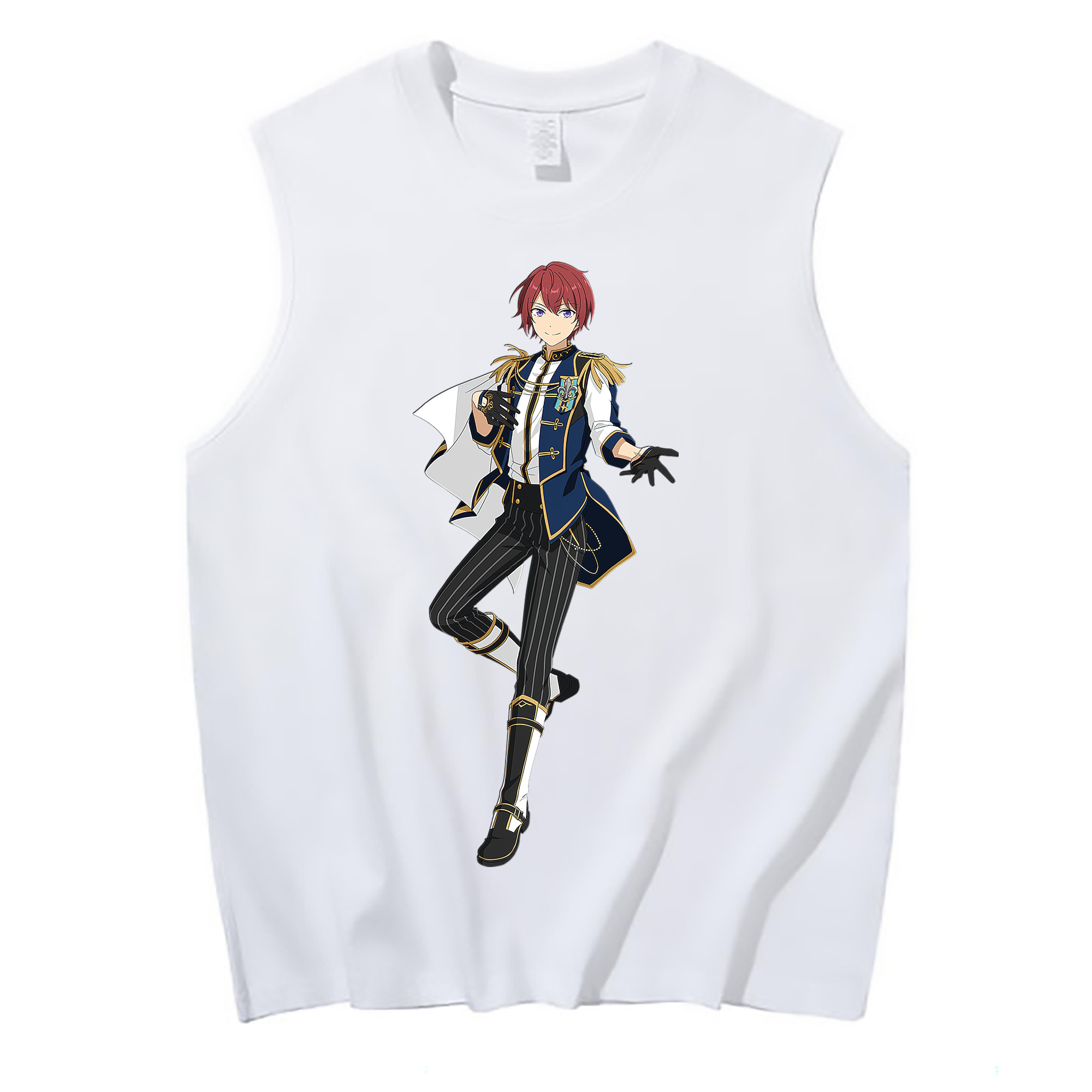 （画像用） あんさんぶるスターズ! Ensemble Stars コットン100％タンクトップ（フロントプリント）
