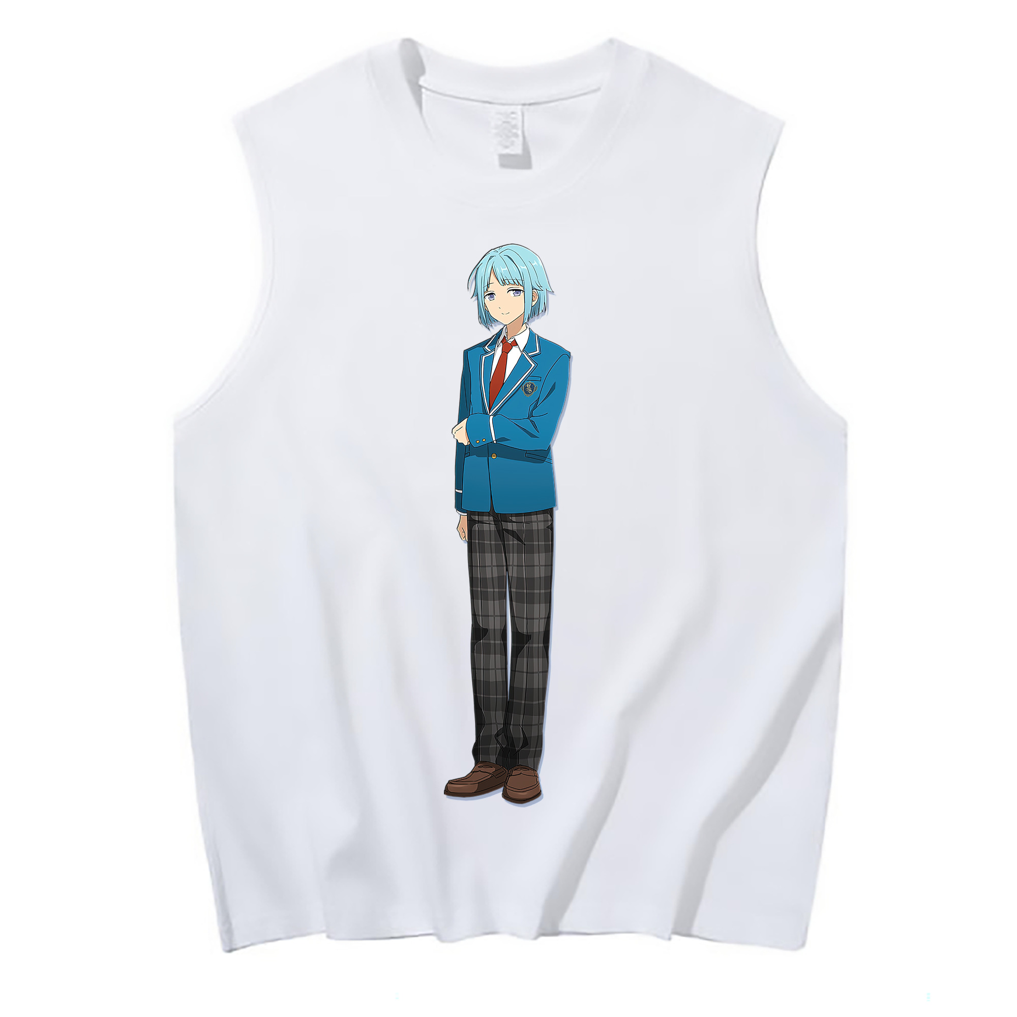 （画像用） あんさんぶるスターズ! Ensemble Stars コットン100％タンクトップ（フロントプリント）