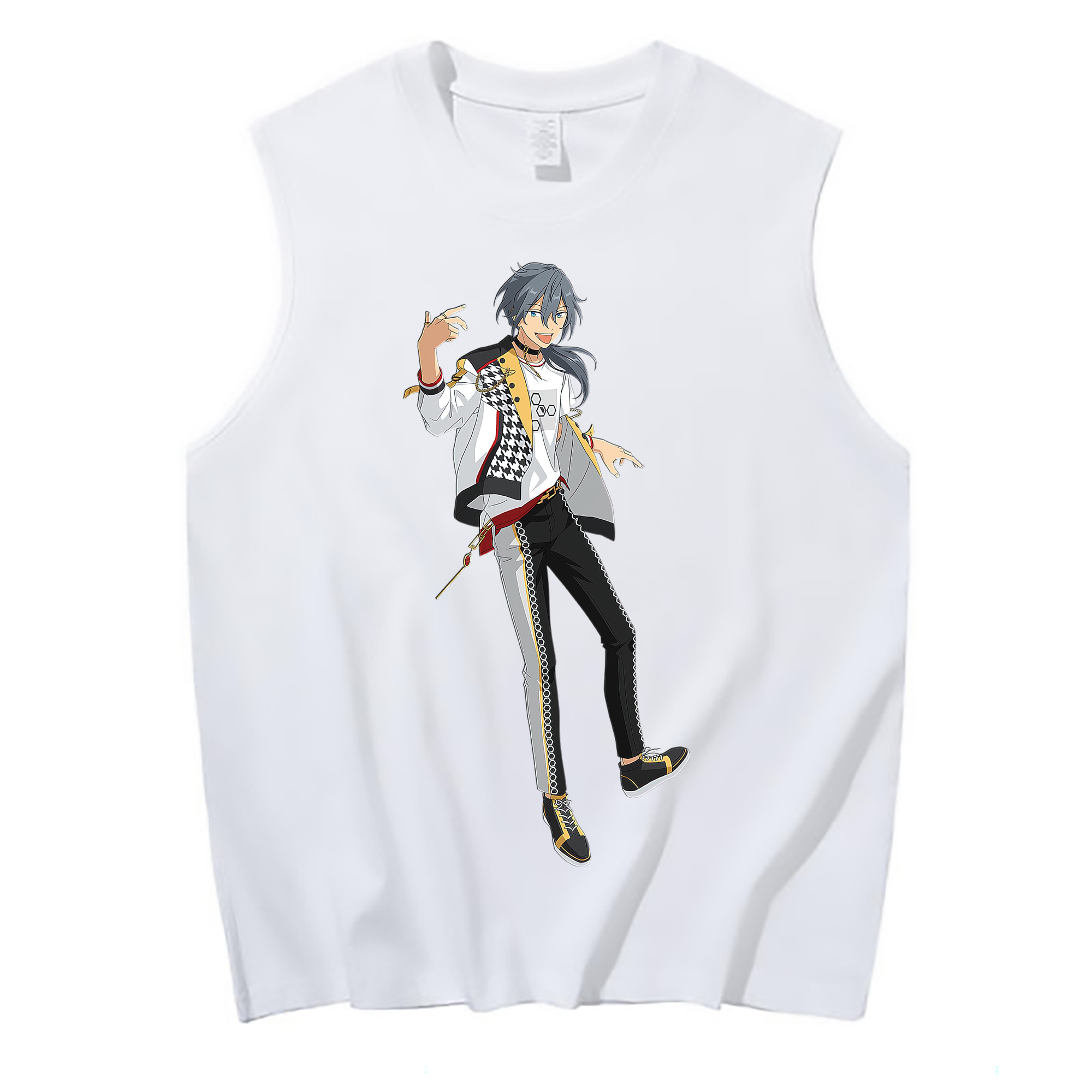 （画像用） あんさんぶるスターズ! Ensemble Stars コットン100％タンクトップ（フロントプリント）