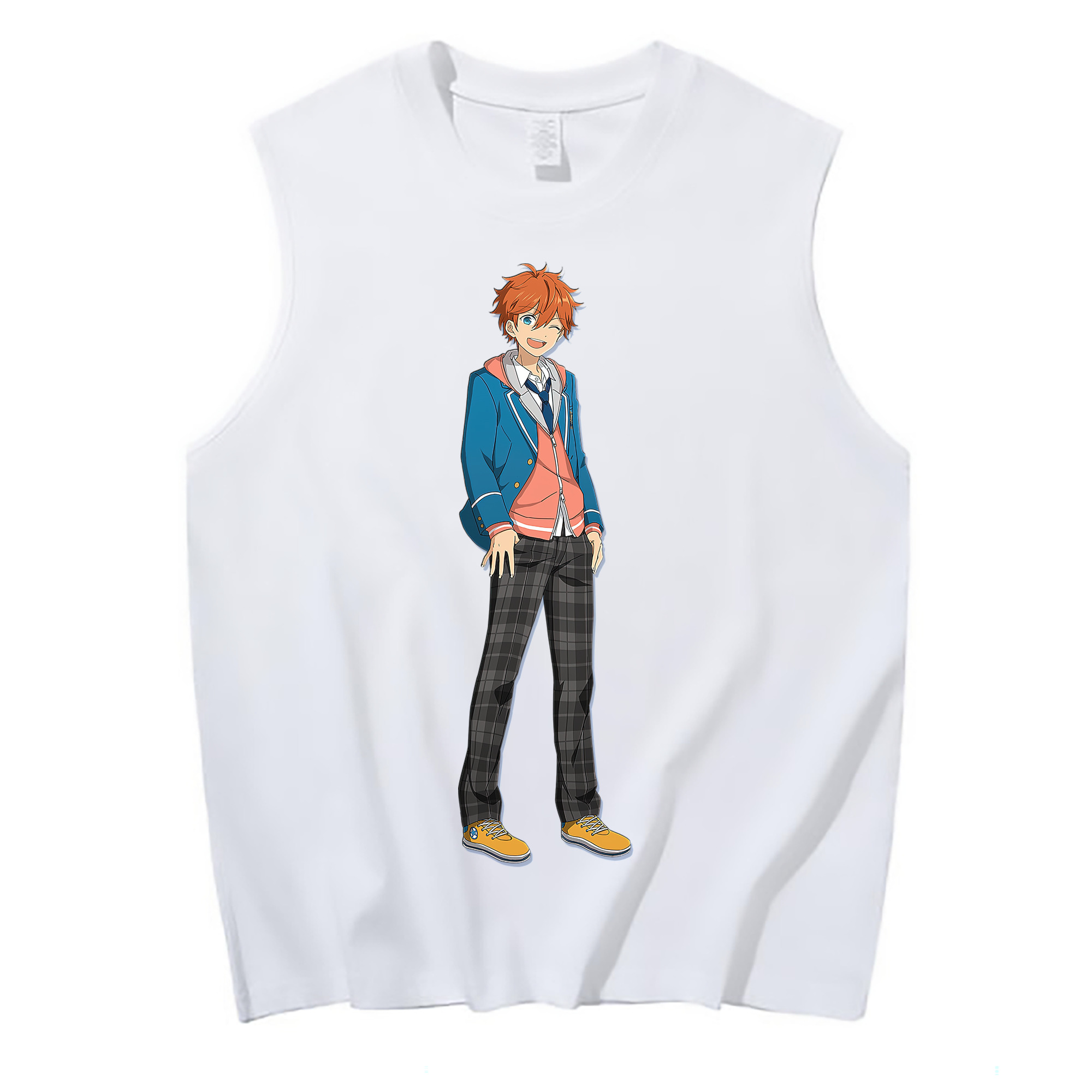 （画像用） あんさんぶるスターズ! Ensemble Stars コットン100％タンクトップ（フロントプリント）