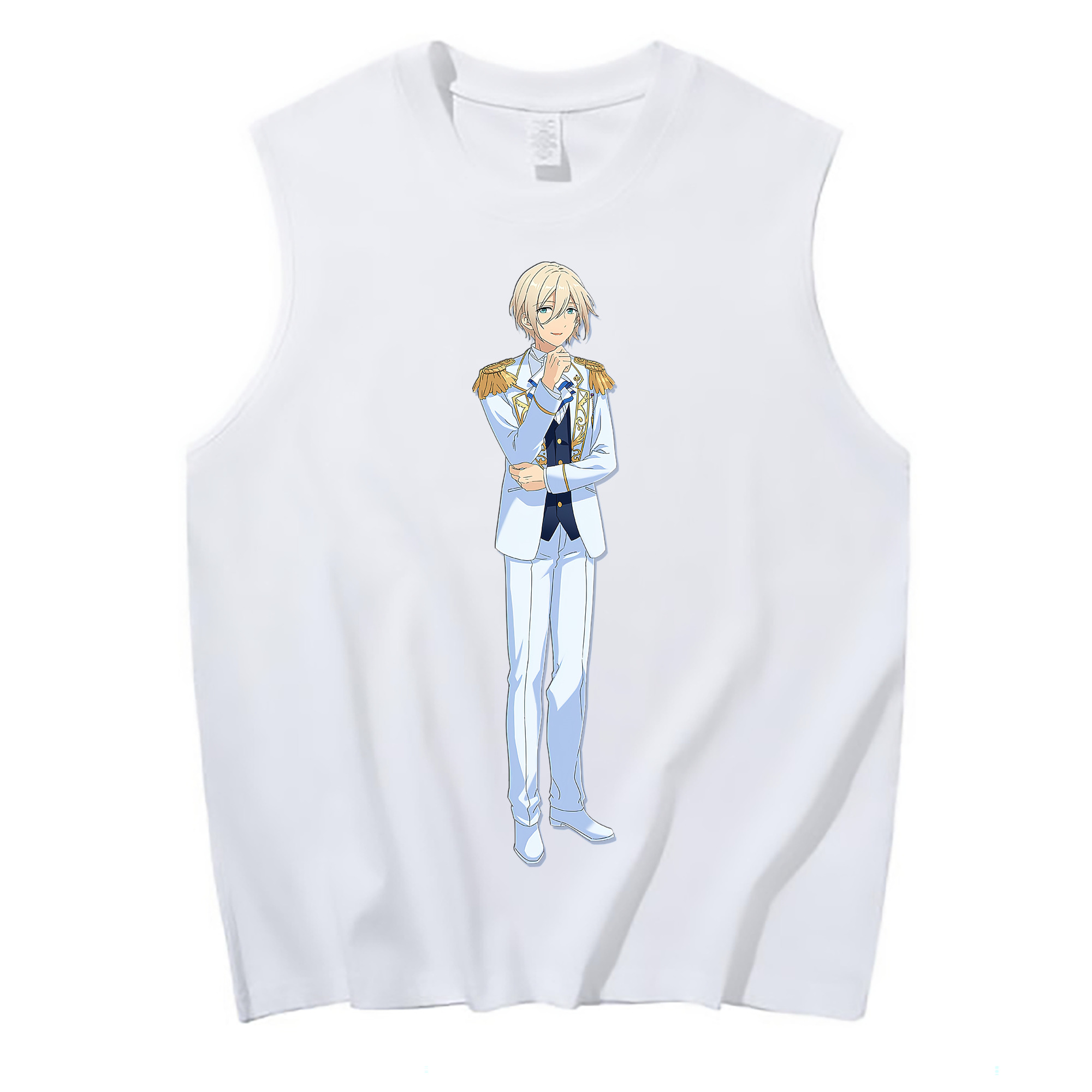 （画像用） あんさんぶるスターズ! Ensemble Stars コットン100％タンクトップ（フロントプリント）