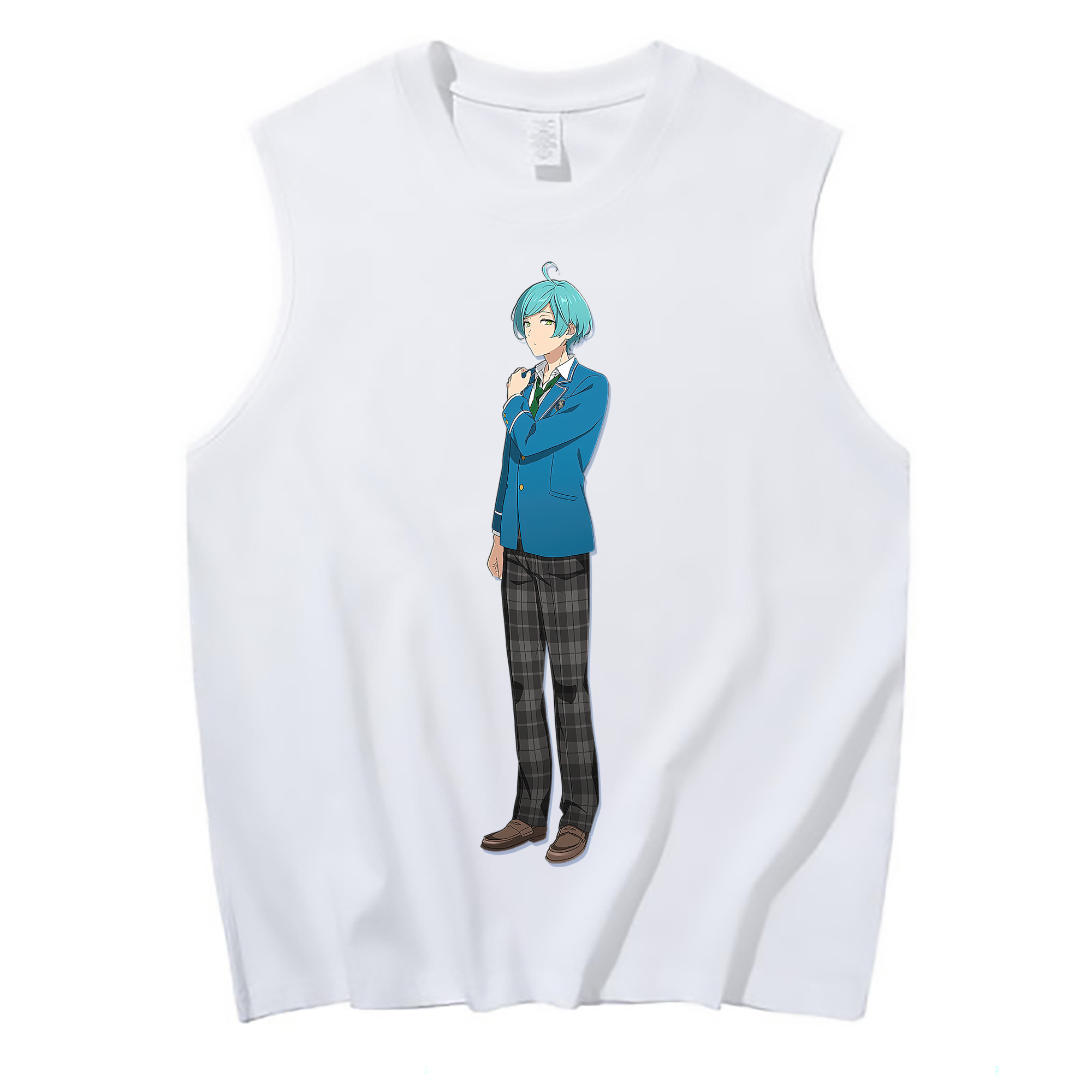 （画像用） あんさんぶるスターズ! Ensemble Stars コットン100％タンクトップ（フロントプリント）