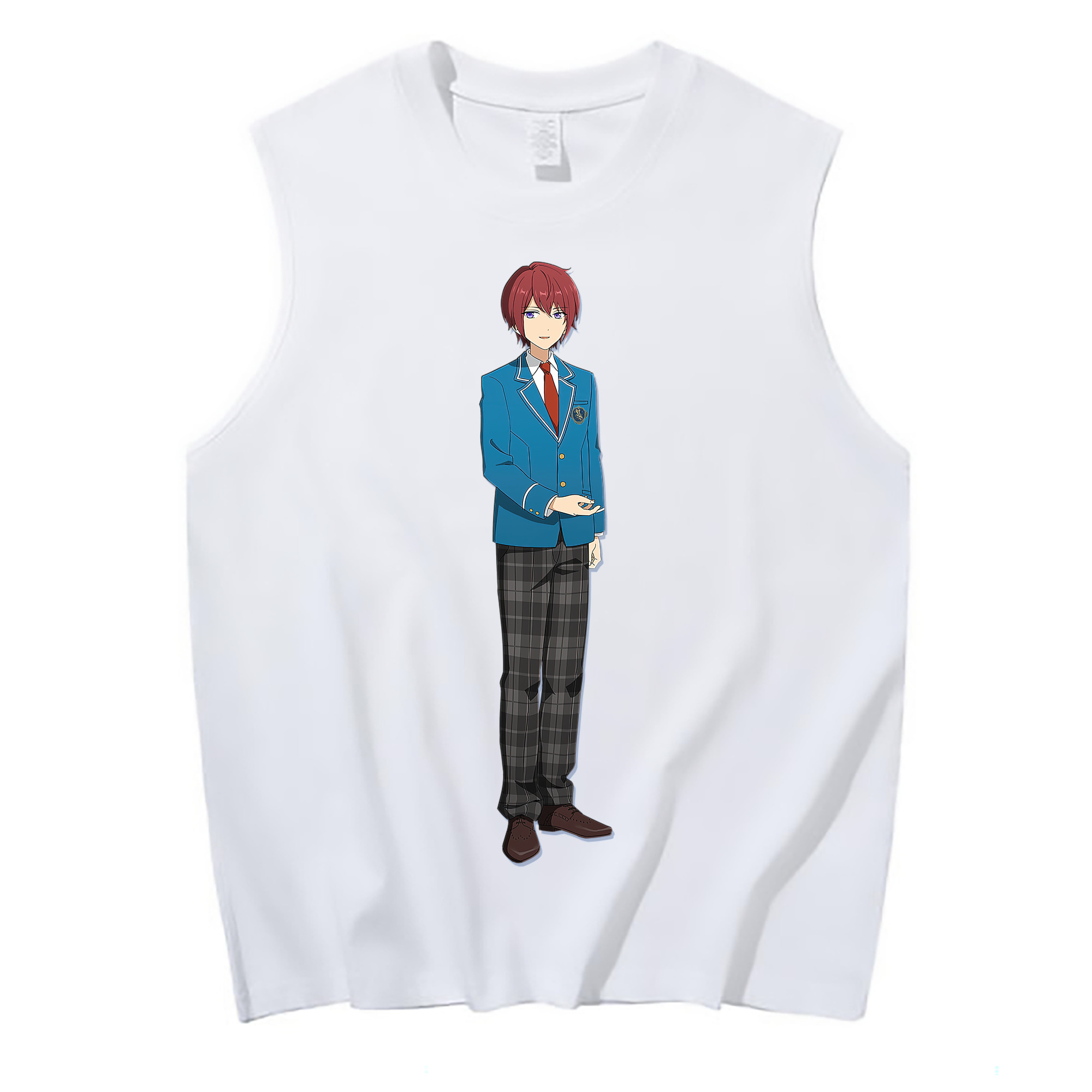 （画像用） あんさんぶるスターズ! Ensemble Stars コットン100％タンクトップ（フロントプリント）