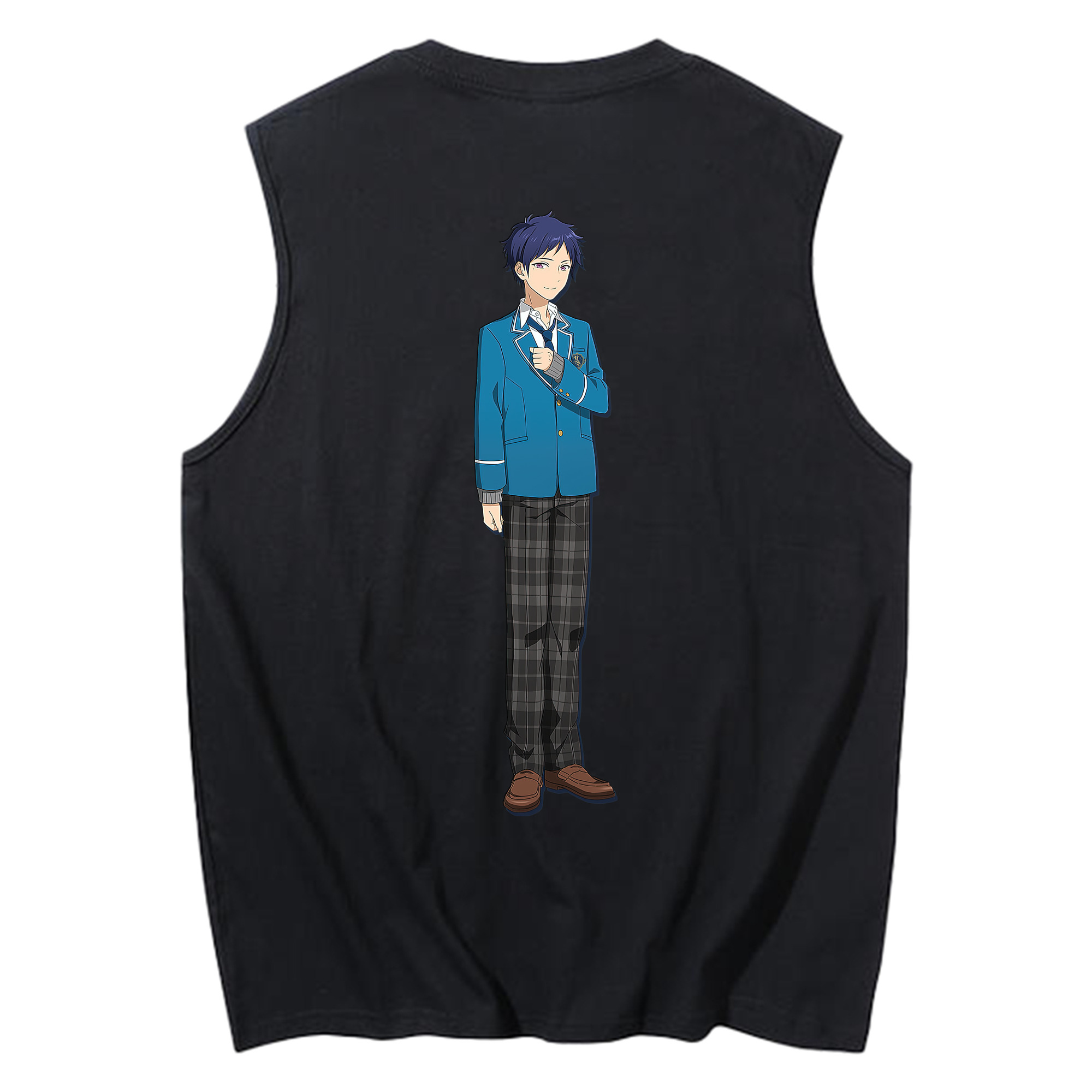 （画像用） あんさんぶるスターズ! Ensemble Stars コットン100％タンクトップ（背面プリント）
