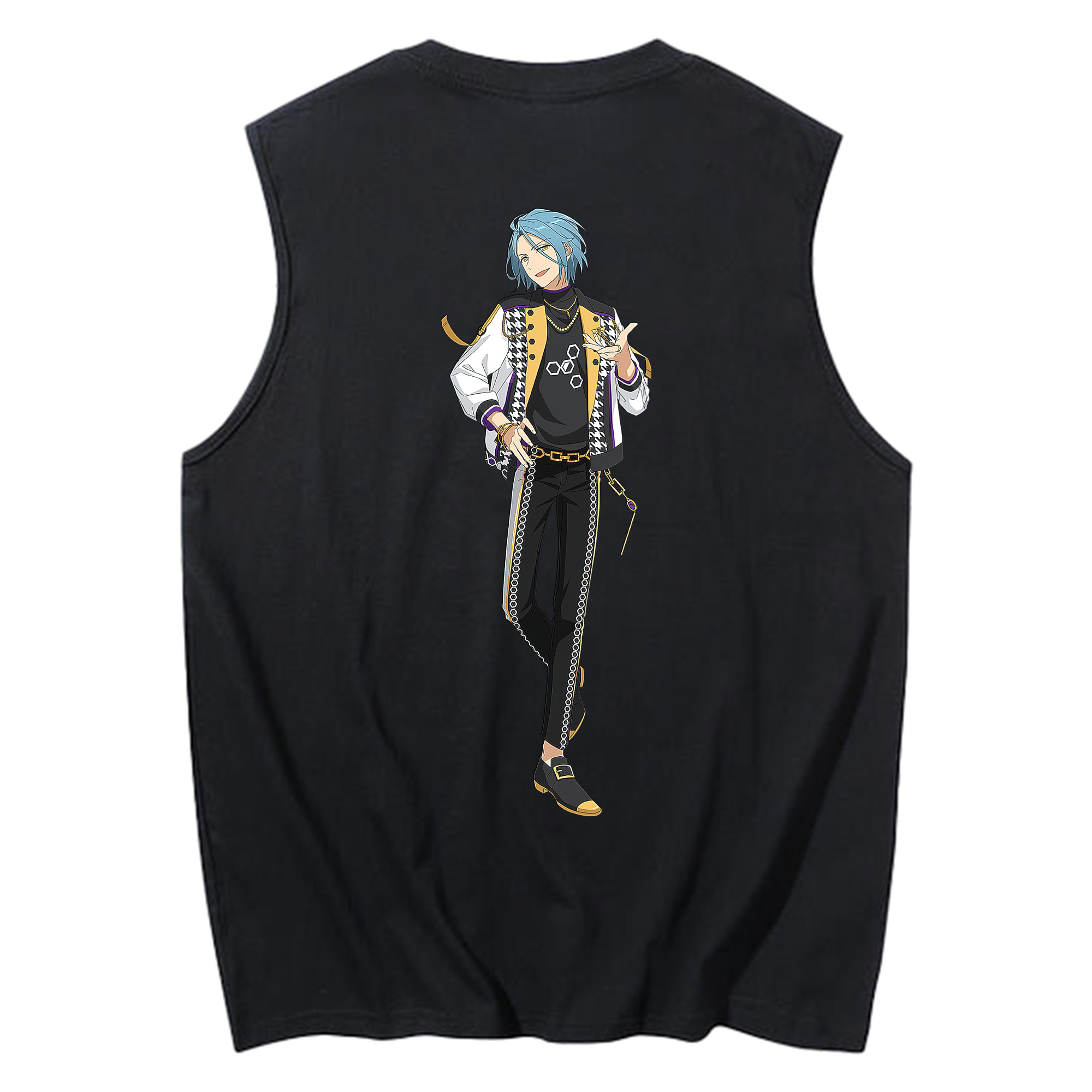 （画像用） あんさんぶるスターズ! Ensemble Stars コットン100％タンクトップ（背面プリント）