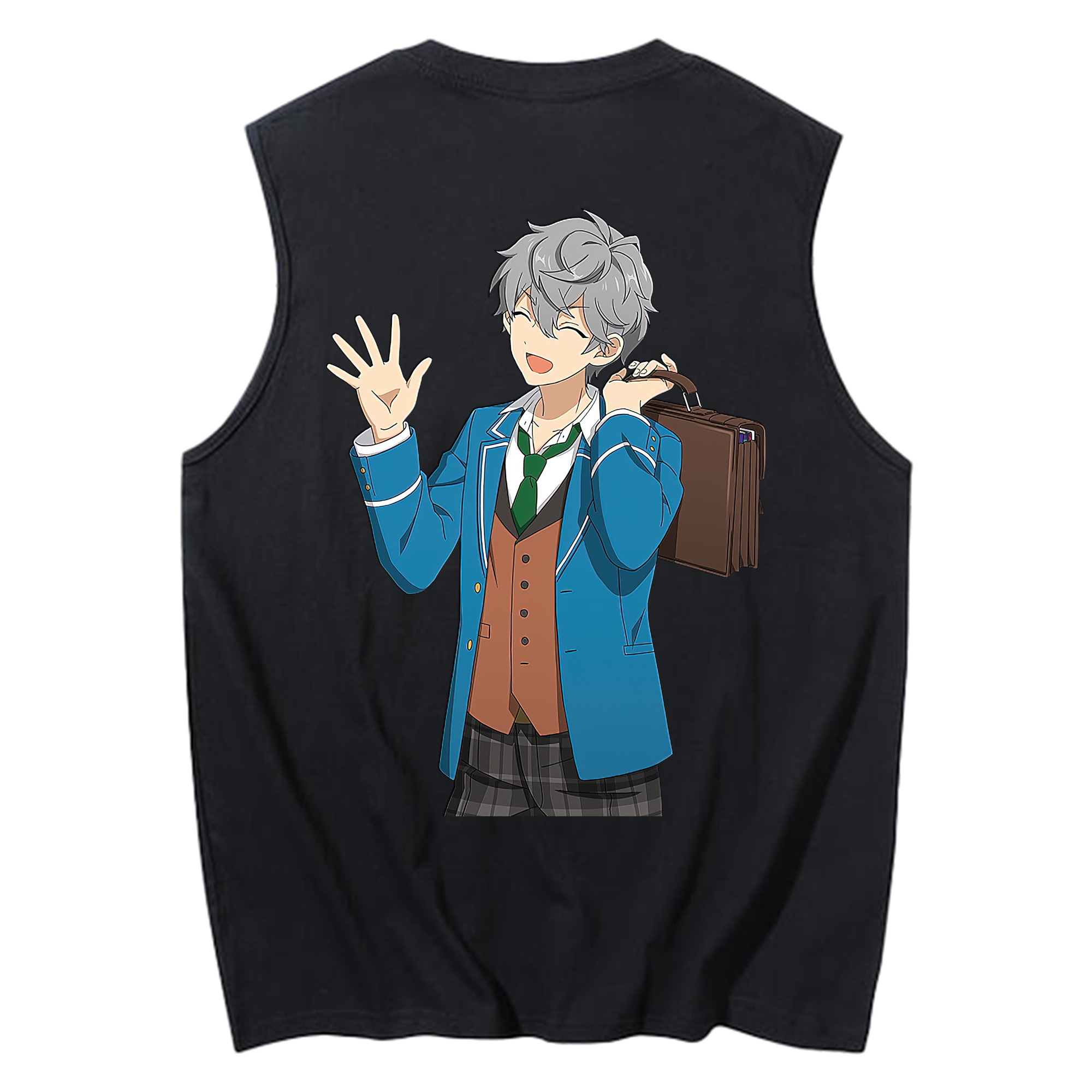 （画像用） あんさんぶるスターズ! Ensemble Stars コットン100％タンクトップ（背面プリント）