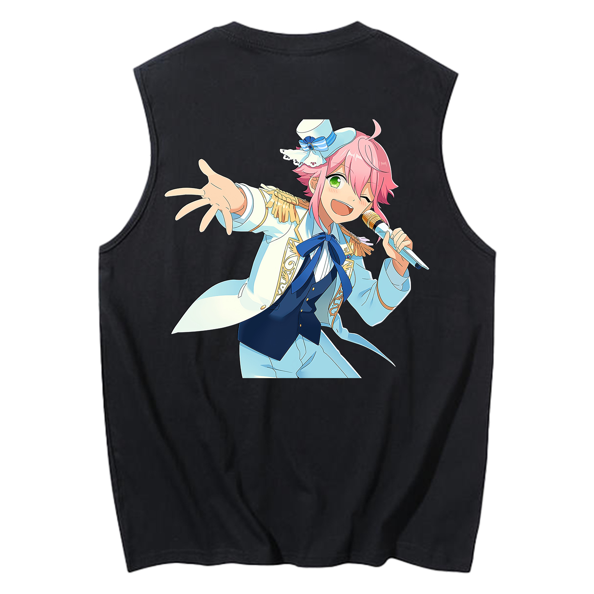 （画像用） あんさんぶるスターズ! Ensemble Stars コットン100％タンクトップ（背面プリント）