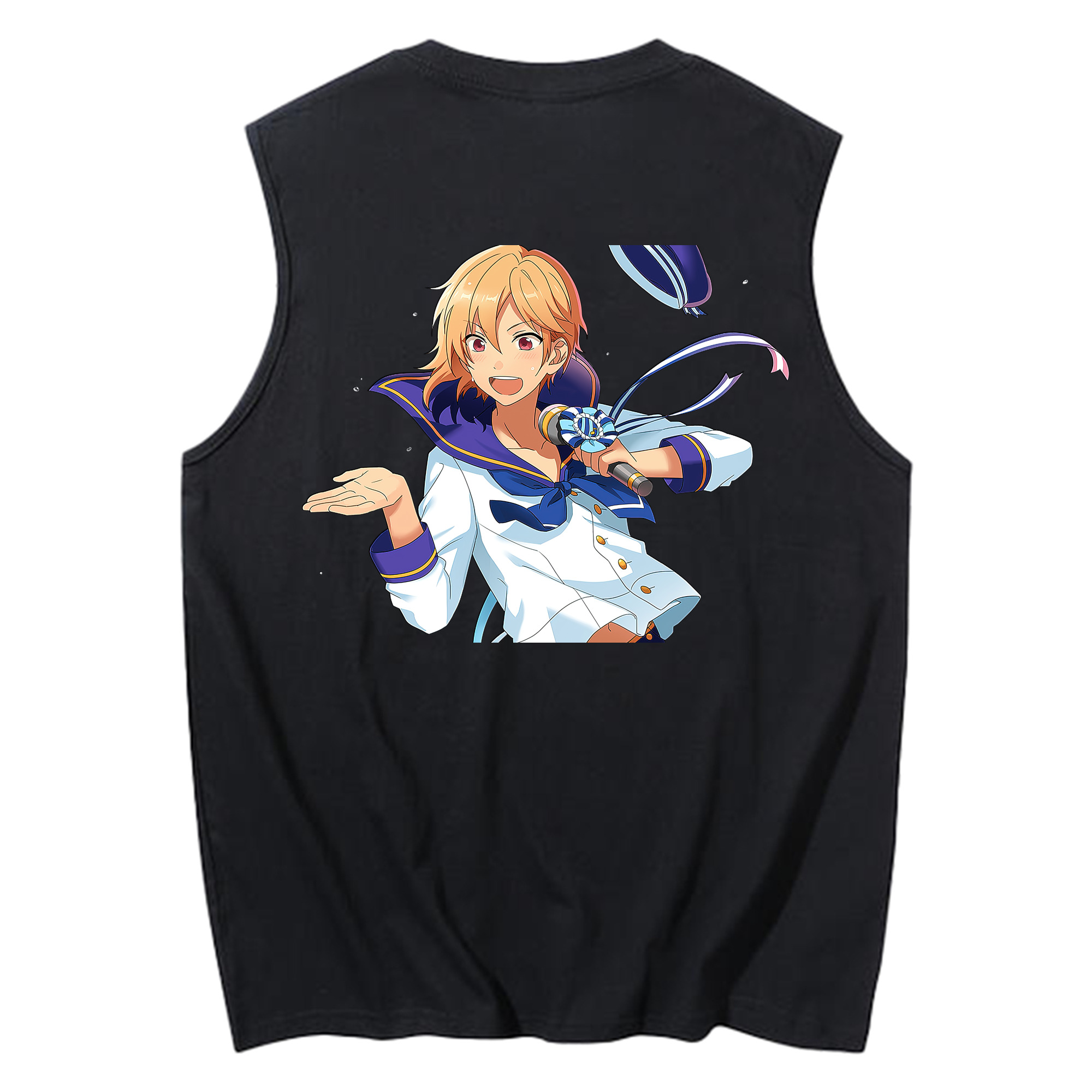 （画像用） あんさんぶるスターズ! Ensemble Stars コットン100％タンクトップ（背面プリント）