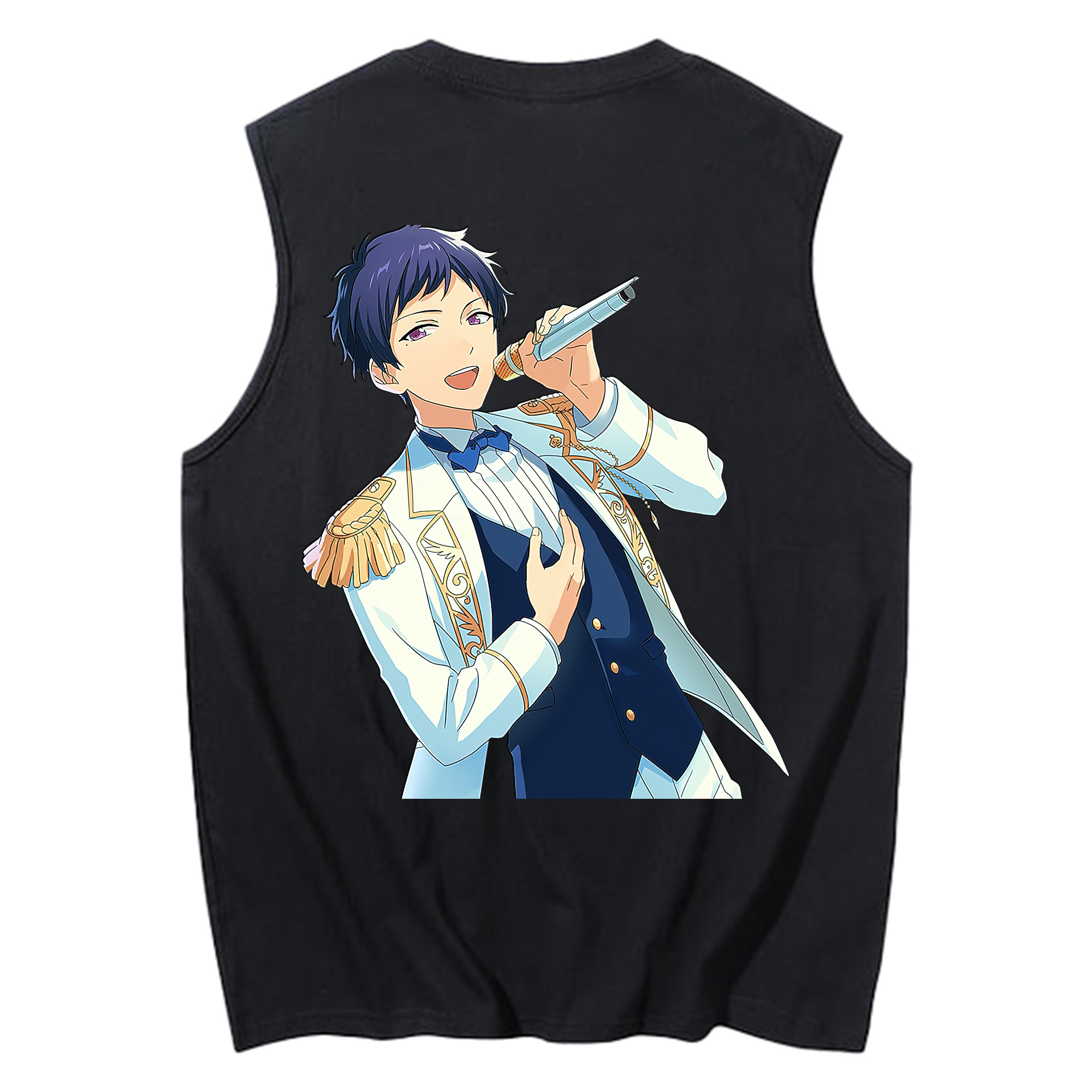 （画像用） あんさんぶるスターズ! Ensemble Stars コットン100％タンクトップ（背面プリント）