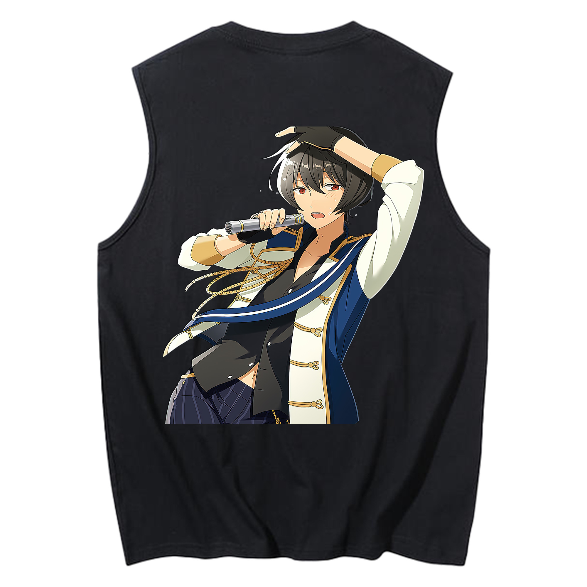 （画像用） あんさんぶるスターズ! Ensemble Stars コットン100％タンクトップ（背面プリント）