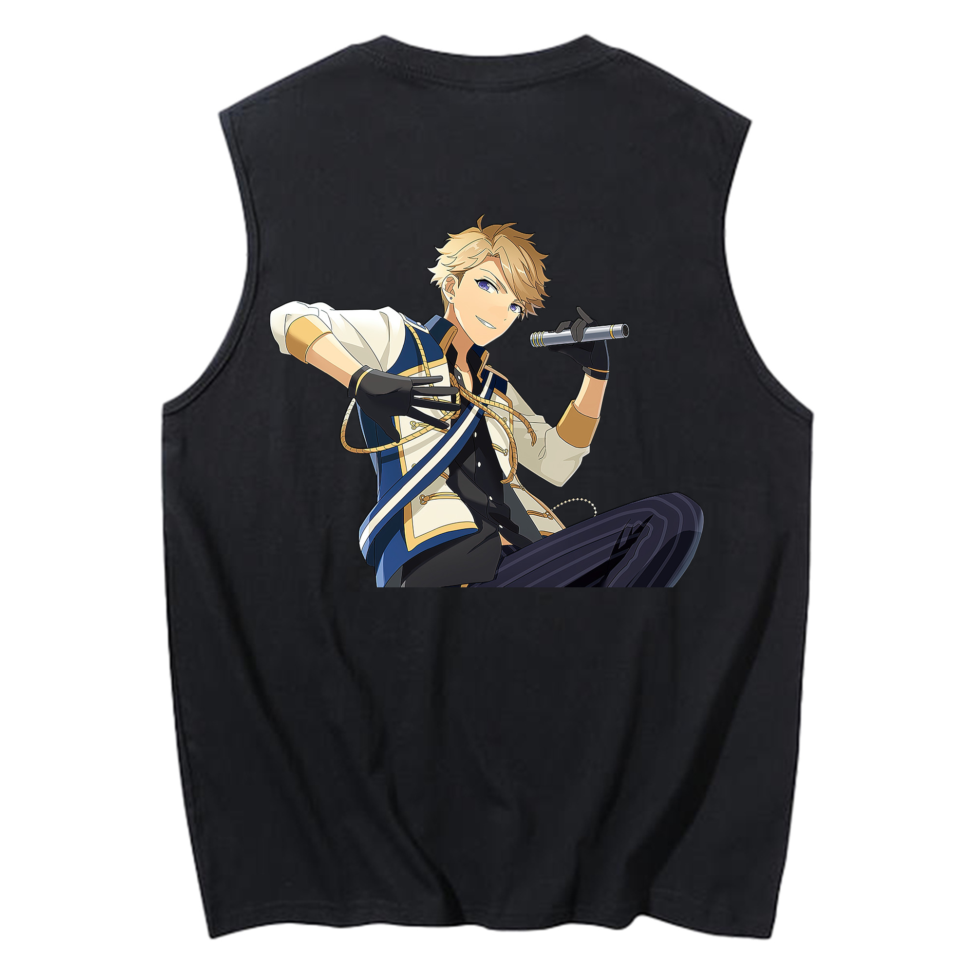 （画像用） あんさんぶるスターズ! Ensemble Stars コットン100％タンクトップ（背面プリント）