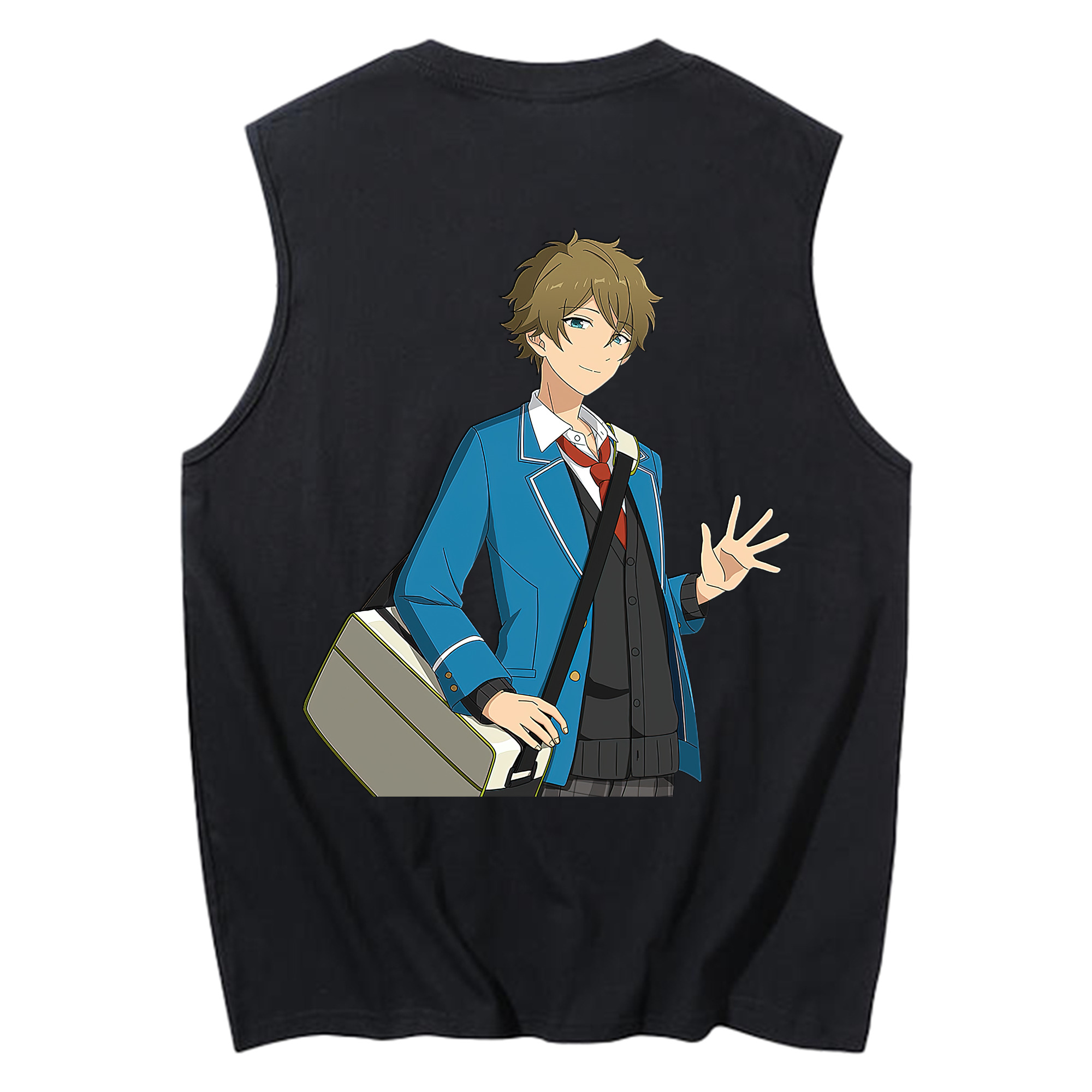 （画像用） あんさんぶるスターズ! Ensemble Stars コットン100％タンクトップ（背面プリント）