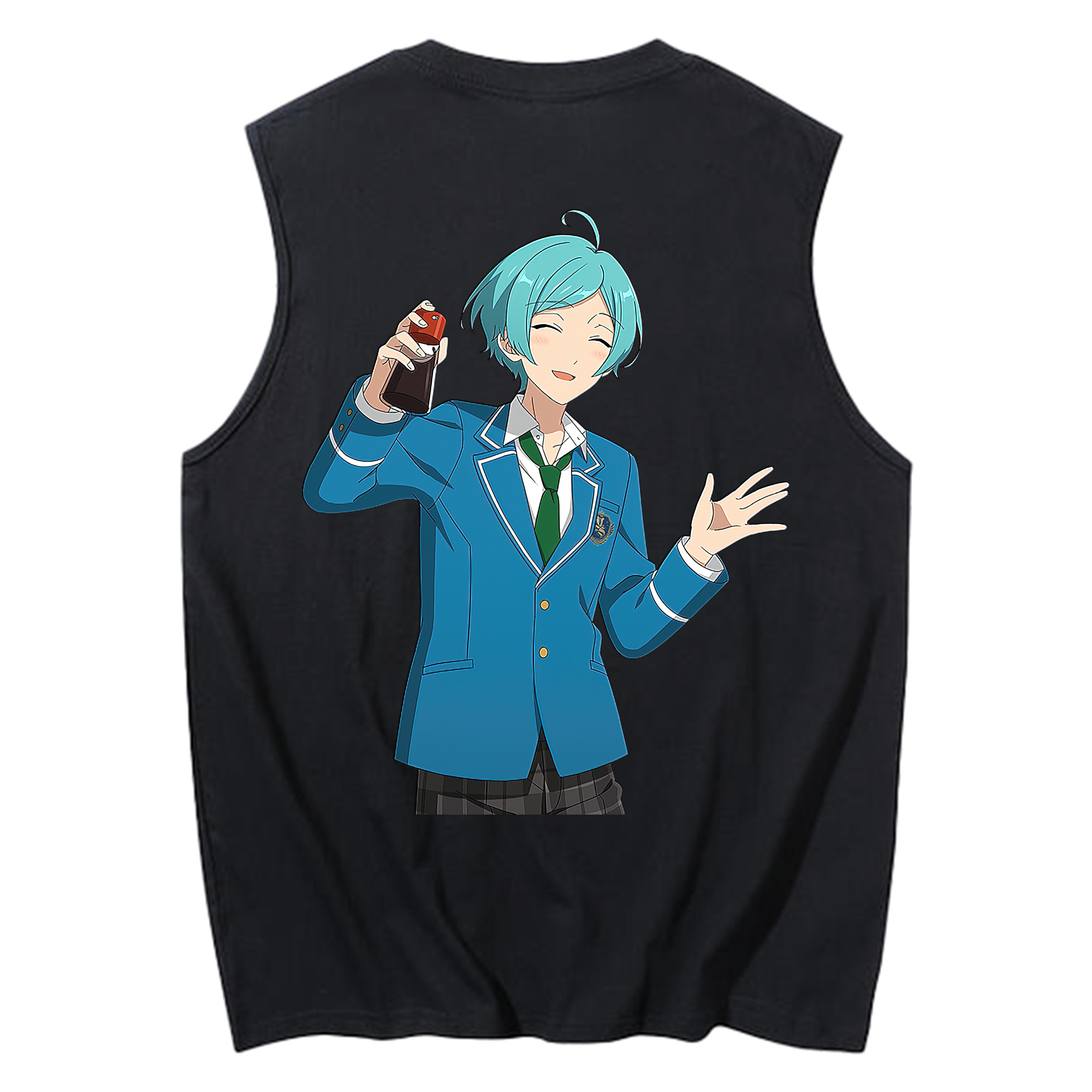 （画像用） あんさんぶるスターズ! Ensemble Stars コットン100％タンクトップ（背面プリント）