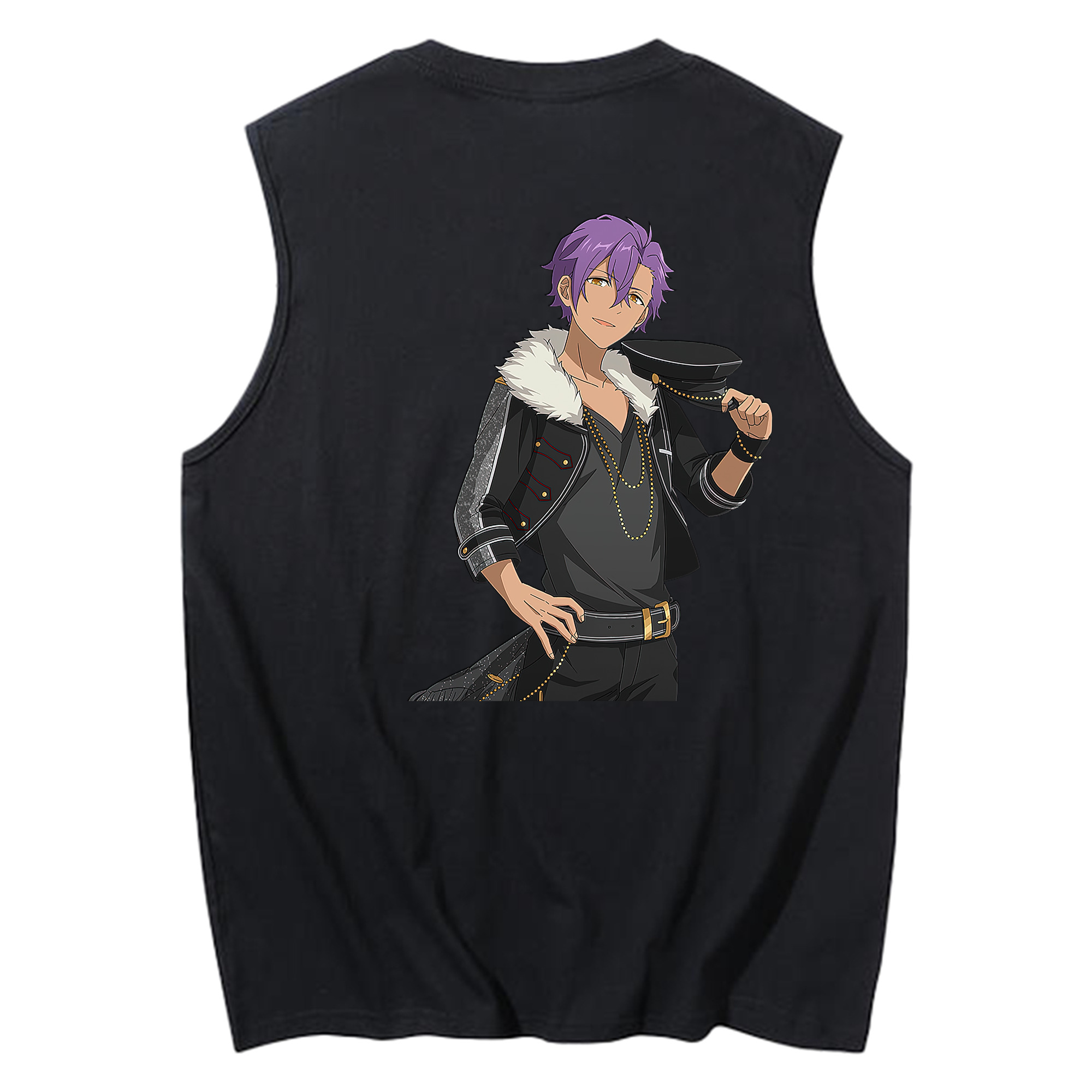 （画像用） あんさんぶるスターズ! Ensemble Stars コットン100％タンクトップ（背面プリント）