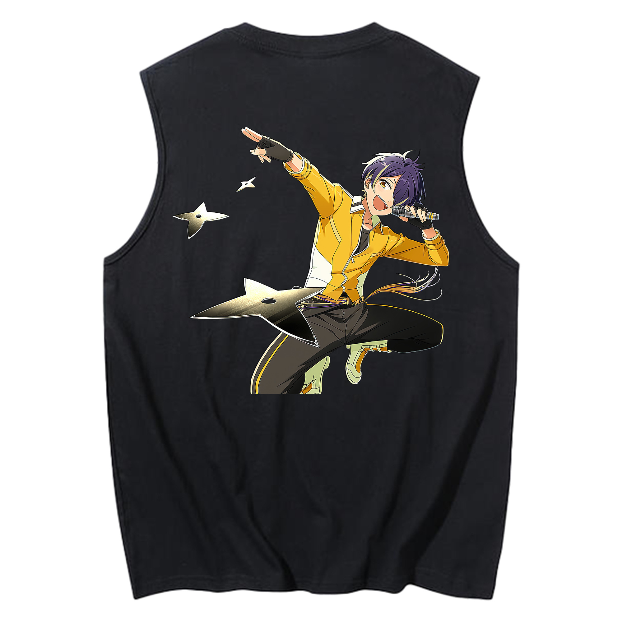 （画像用） あんさんぶるスターズ! Ensemble Stars コットン100％タンクトップ（背面プリント）