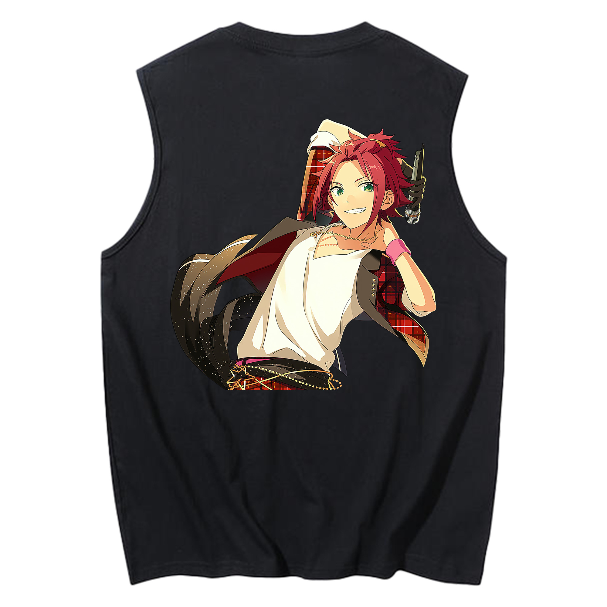 （画像用） あんさんぶるスターズ! Ensemble Stars コットン100％タンクトップ（背面プリント）