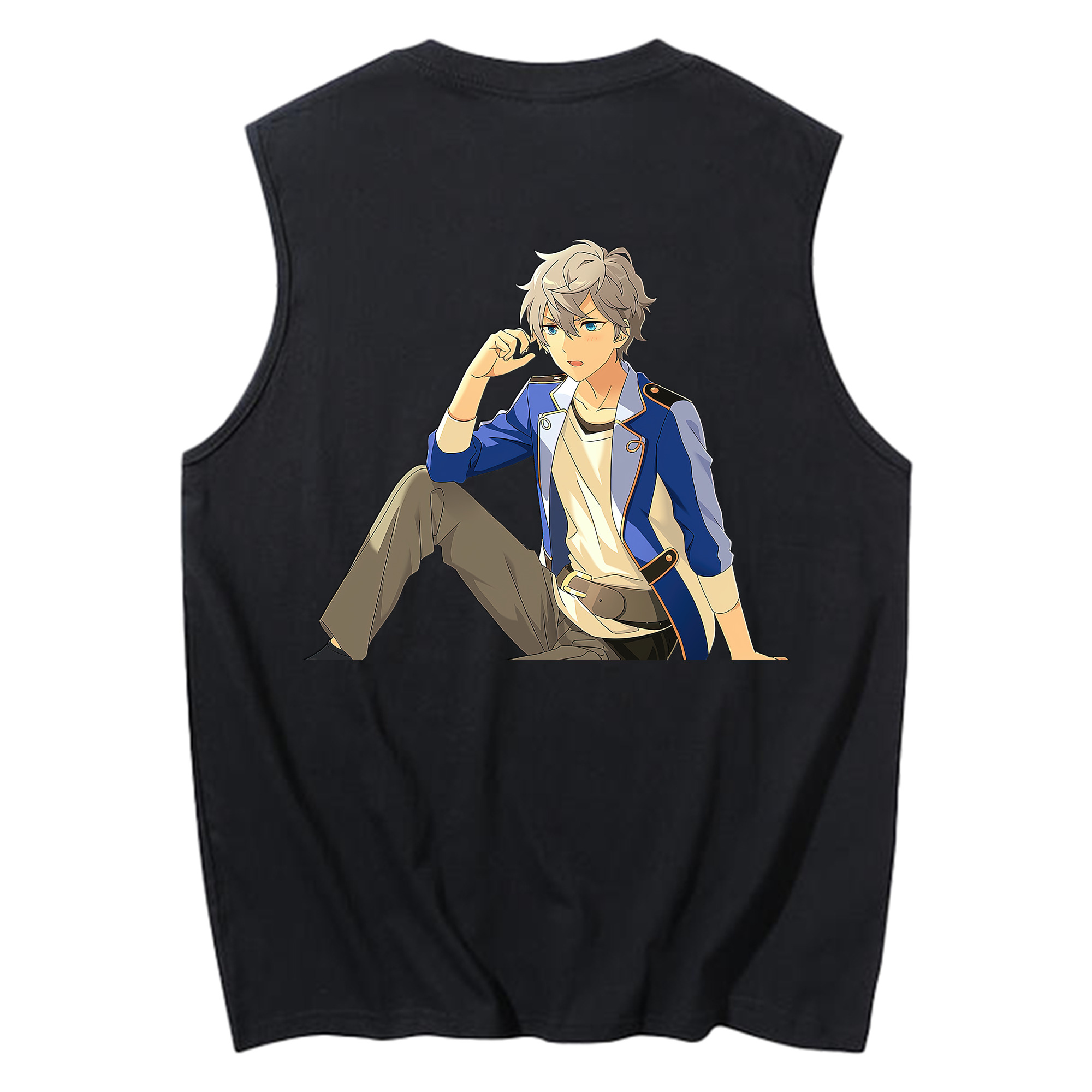 （画像用） あんさんぶるスターズ! Ensemble Stars コットン100％タンクトップ（背面プリント）
