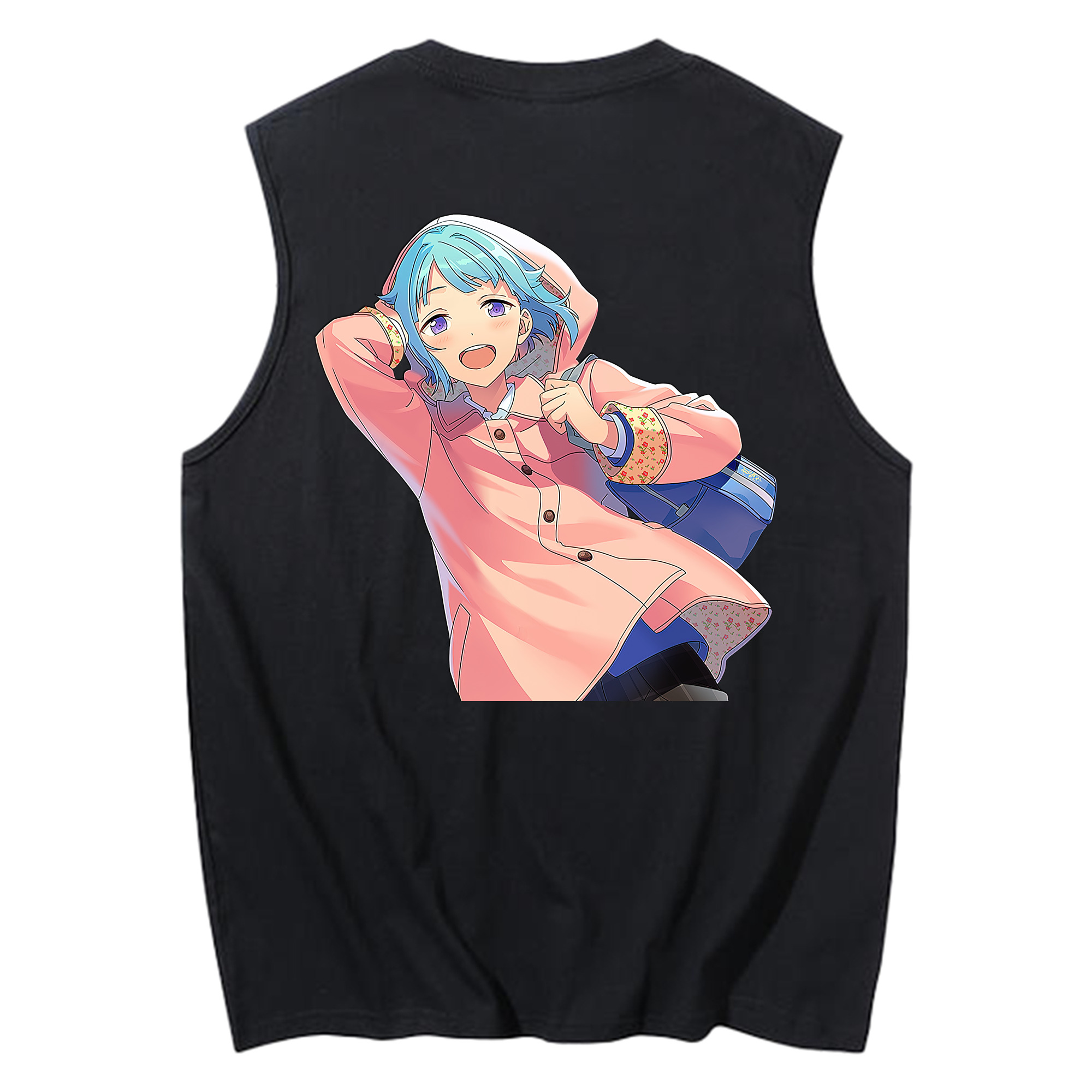 （画像用） あんさんぶるスターズ! Ensemble Stars コットン100％タンクトップ（背面プリント）