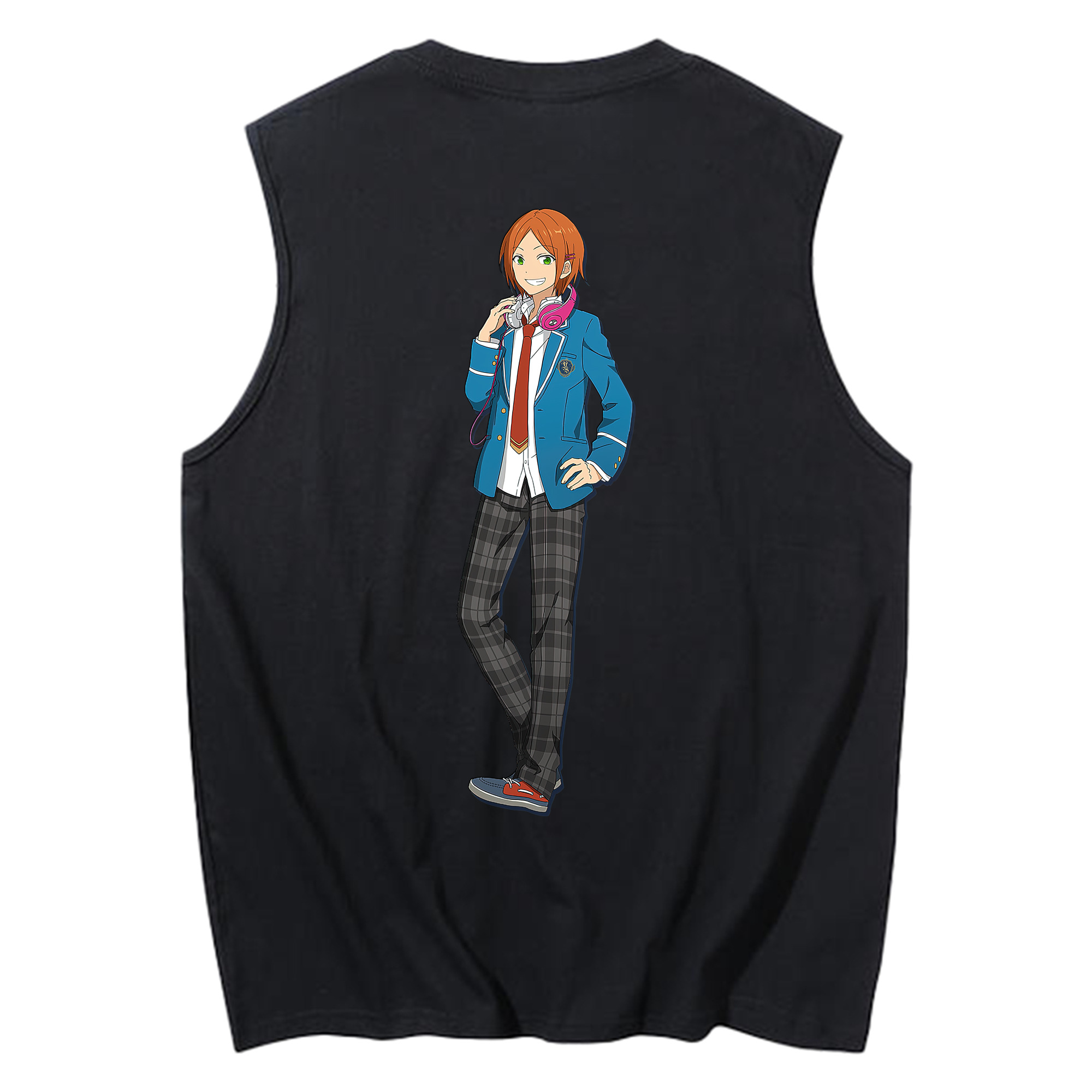 （画像用） あんさんぶるスターズ! Ensemble Stars コットン100％タンクトップ（背面プリント）
