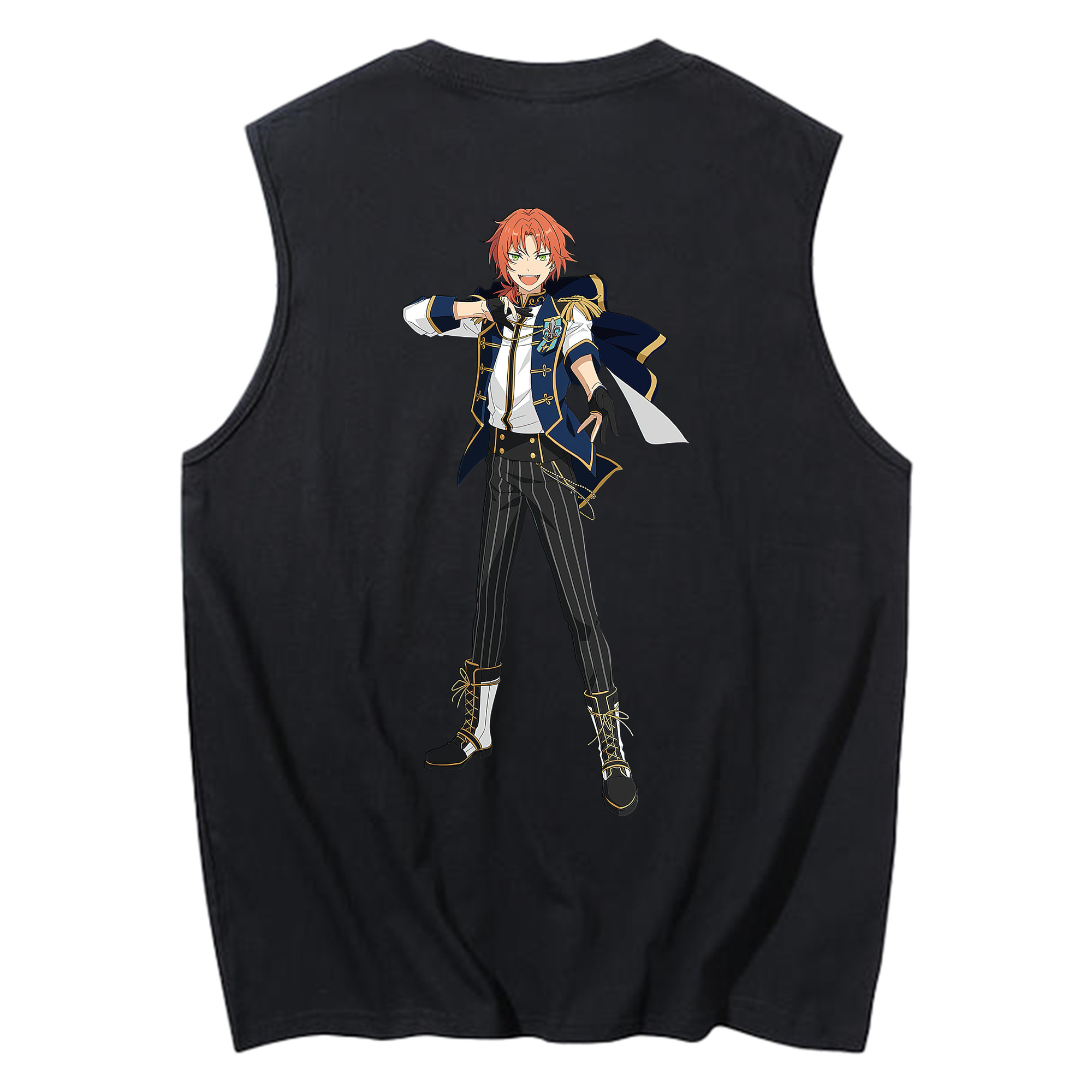 （画像用） あんさんぶるスターズ! Ensemble Stars コットン100％タンクトップ（背面プリント）