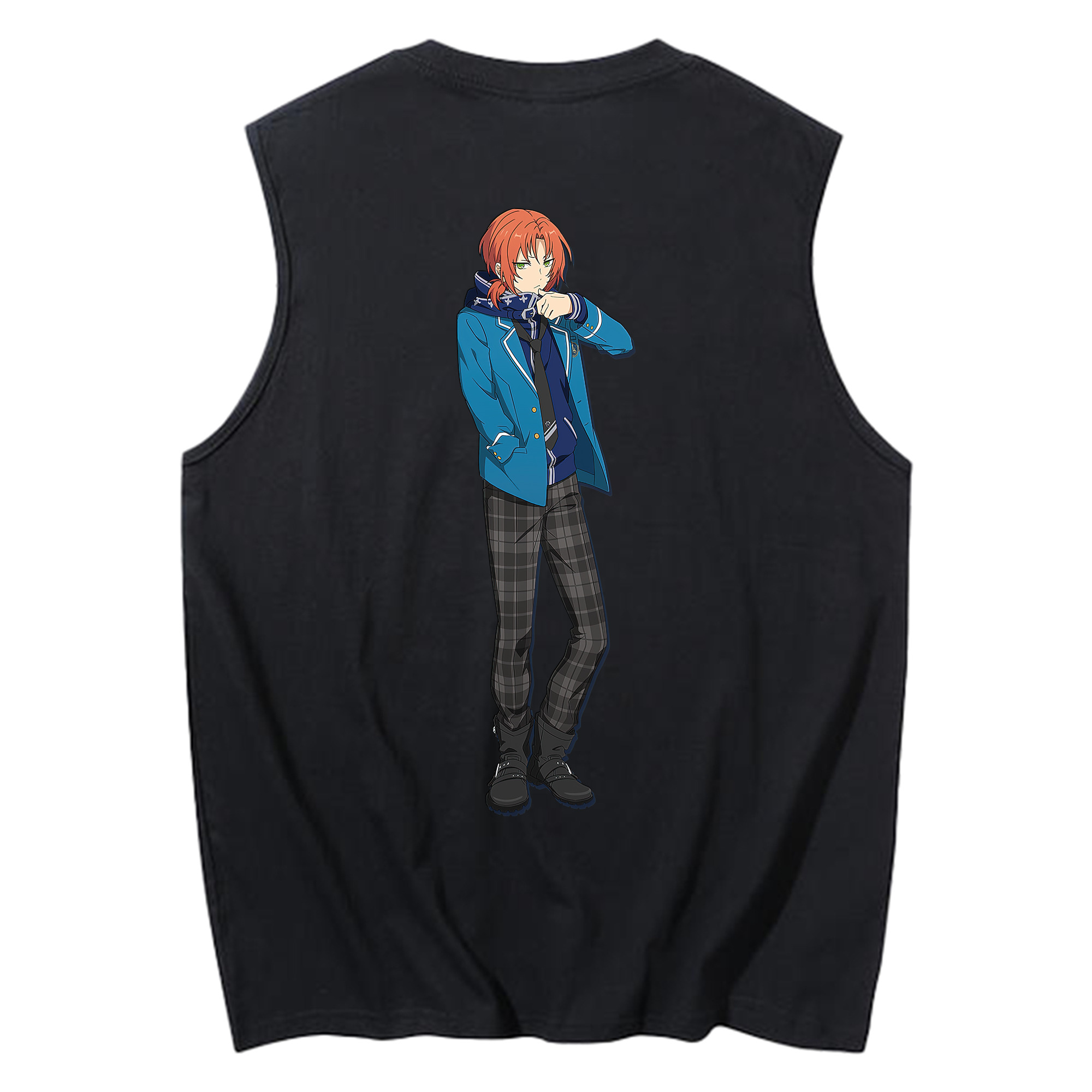 （画像用） あんさんぶるスターズ! Ensemble Stars コットン100％タンクトップ（背面プリント）
