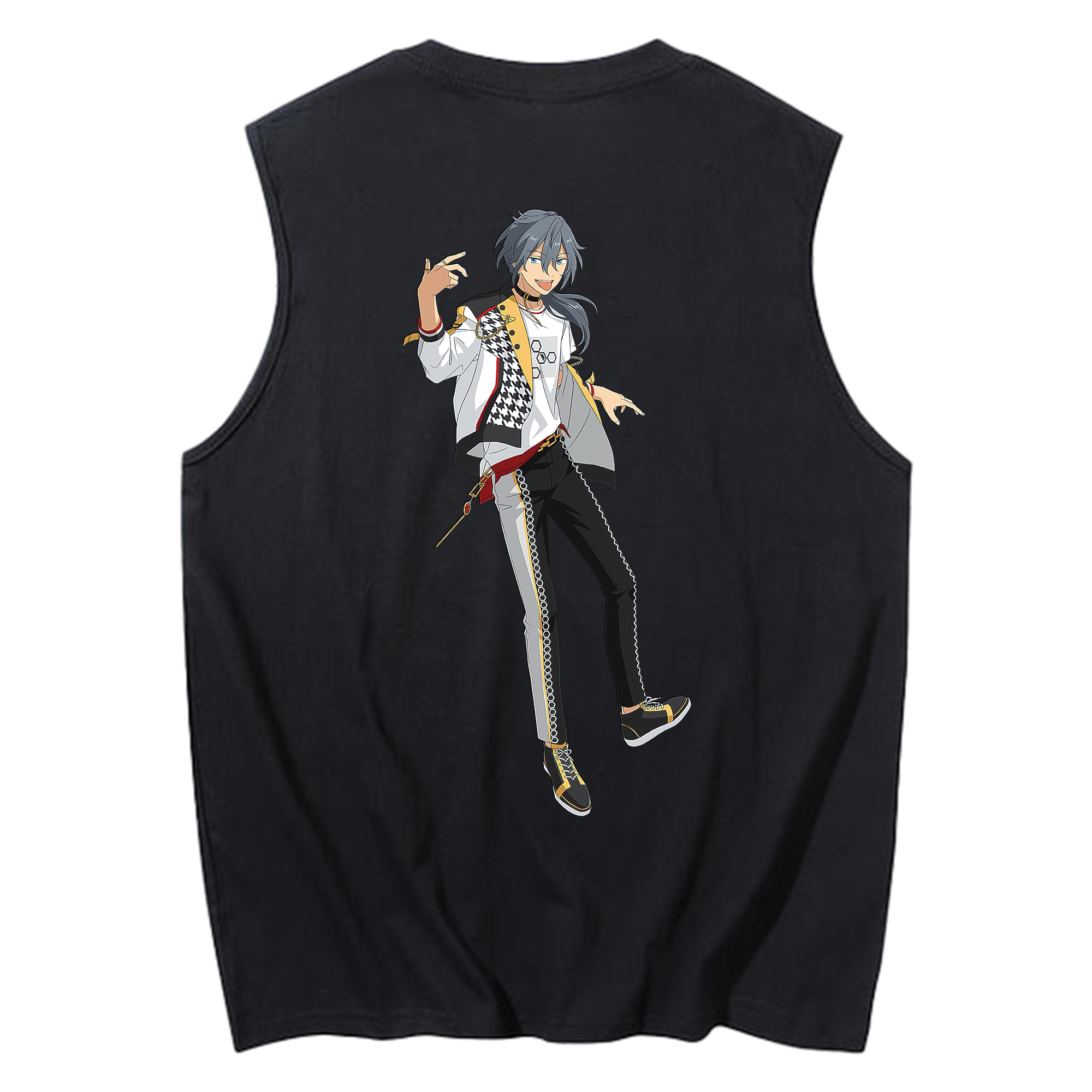 （画像用） あんさんぶるスターズ! Ensemble Stars コットン100％タンクトップ（背面プリント）