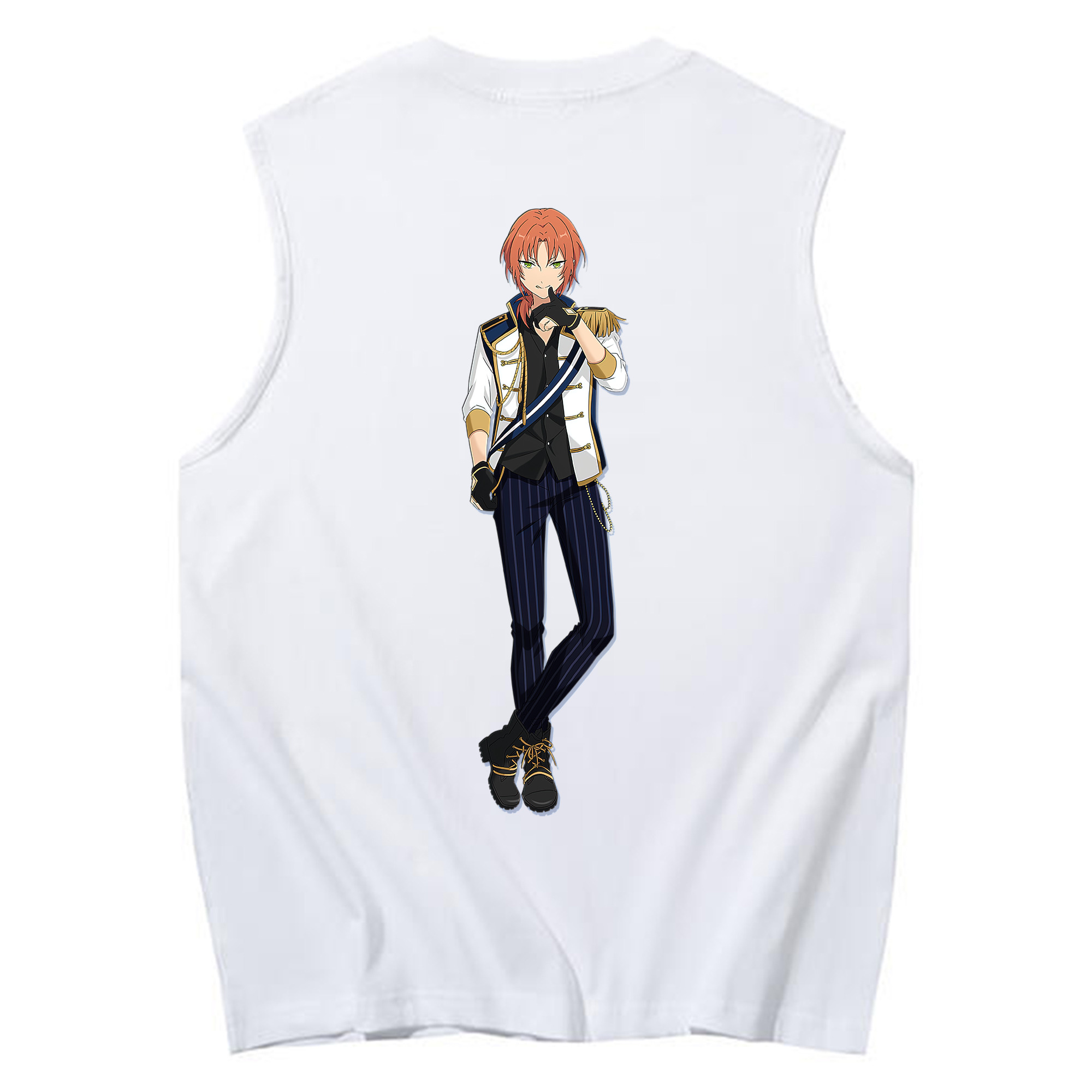 （画像用） あんさんぶるスターズ! Ensemble Stars コットン100％タンクトップ（背面プリント）