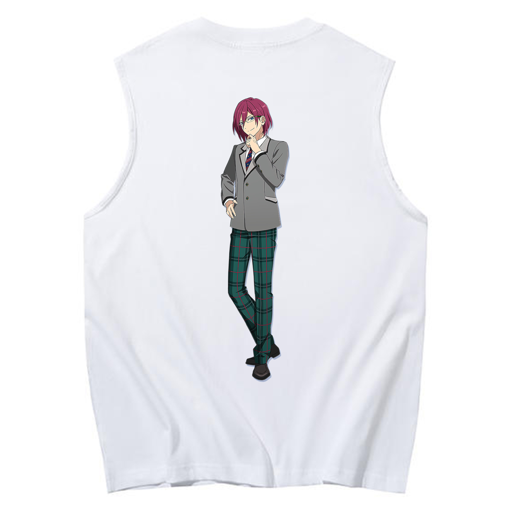 （画像用） あんさんぶるスターズ! Ensemble Stars コットン100％タンクトップ（背面プリント）