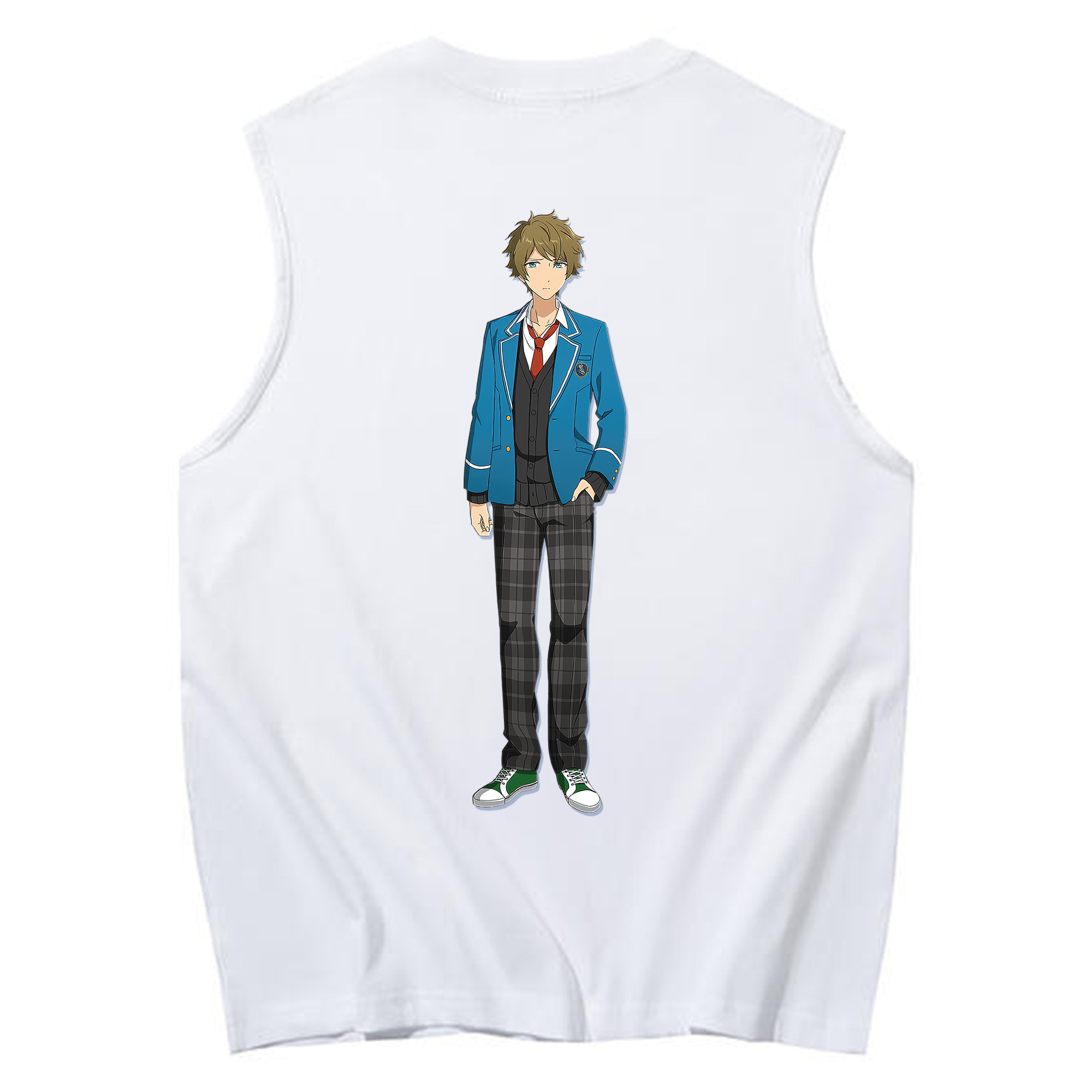 （画像用） あんさんぶるスターズ! Ensemble Stars コットン100％タンクトップ（背面プリント）