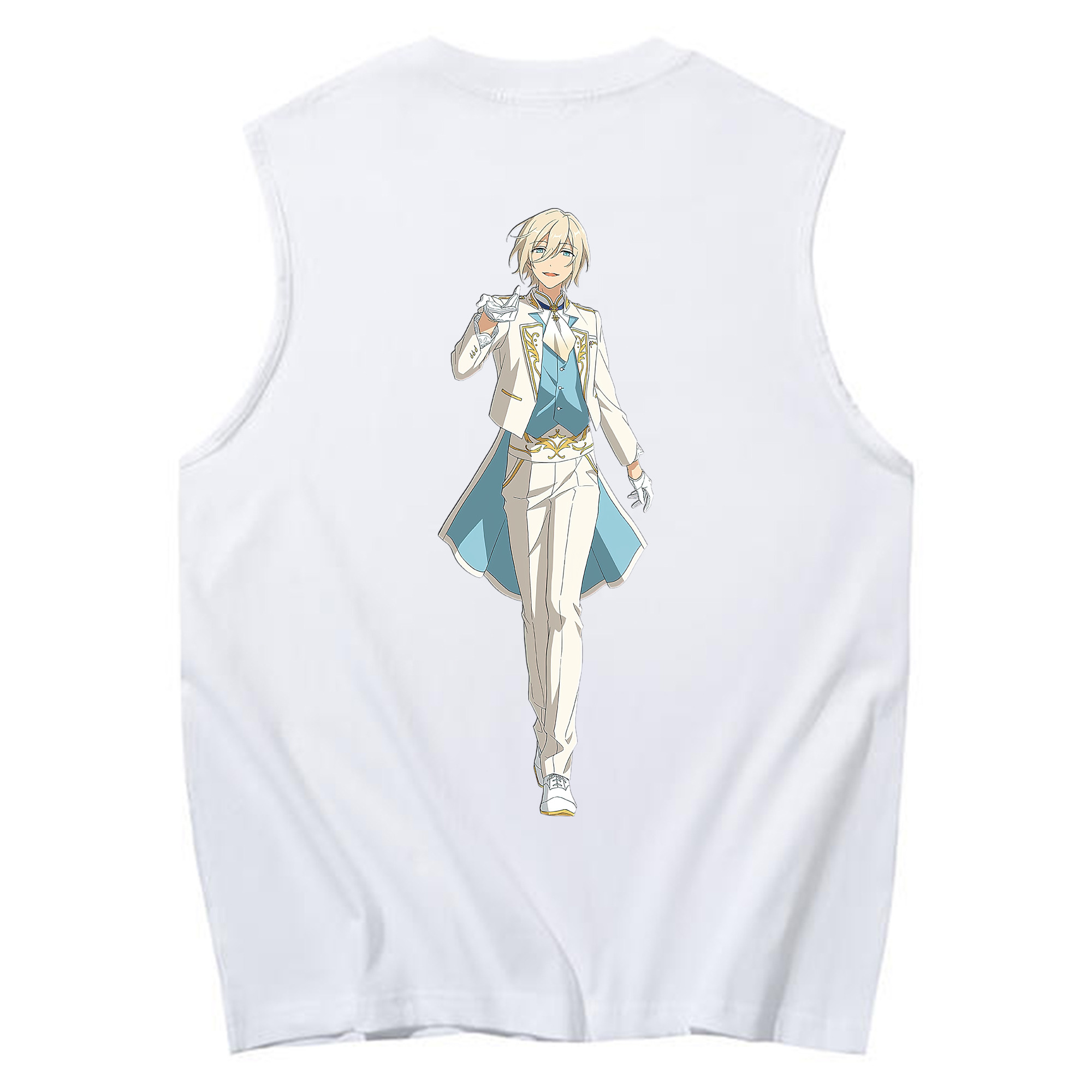 （画像用） あんさんぶるスターズ! Ensemble Stars コットン100％タンクトップ（背面プリント）