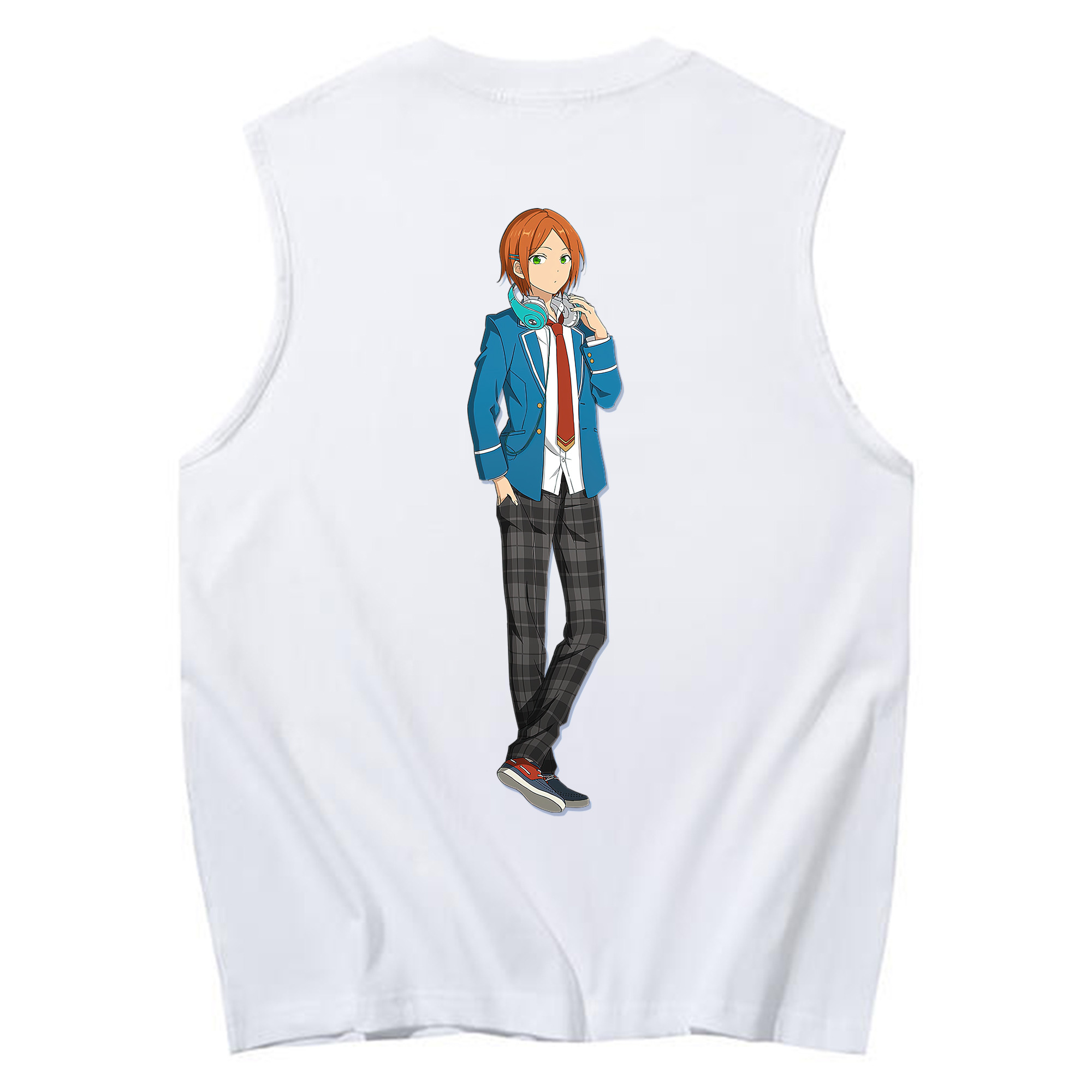 （画像用） あんさんぶるスターズ! Ensemble Stars コットン100％タンクトップ（背面プリント）