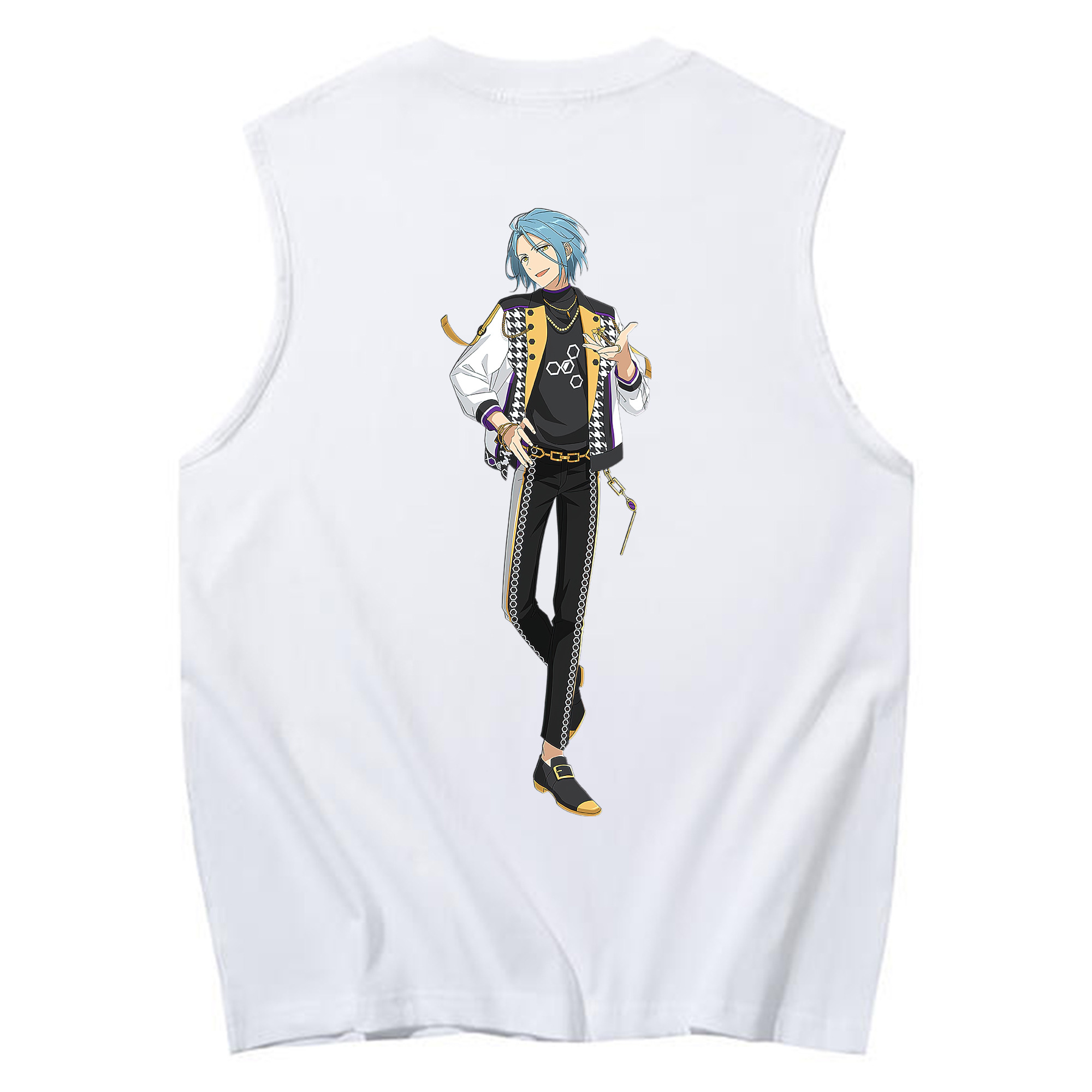 （画像用） あんさんぶるスターズ! Ensemble Stars コットン100％タンクトップ（背面プリント）
