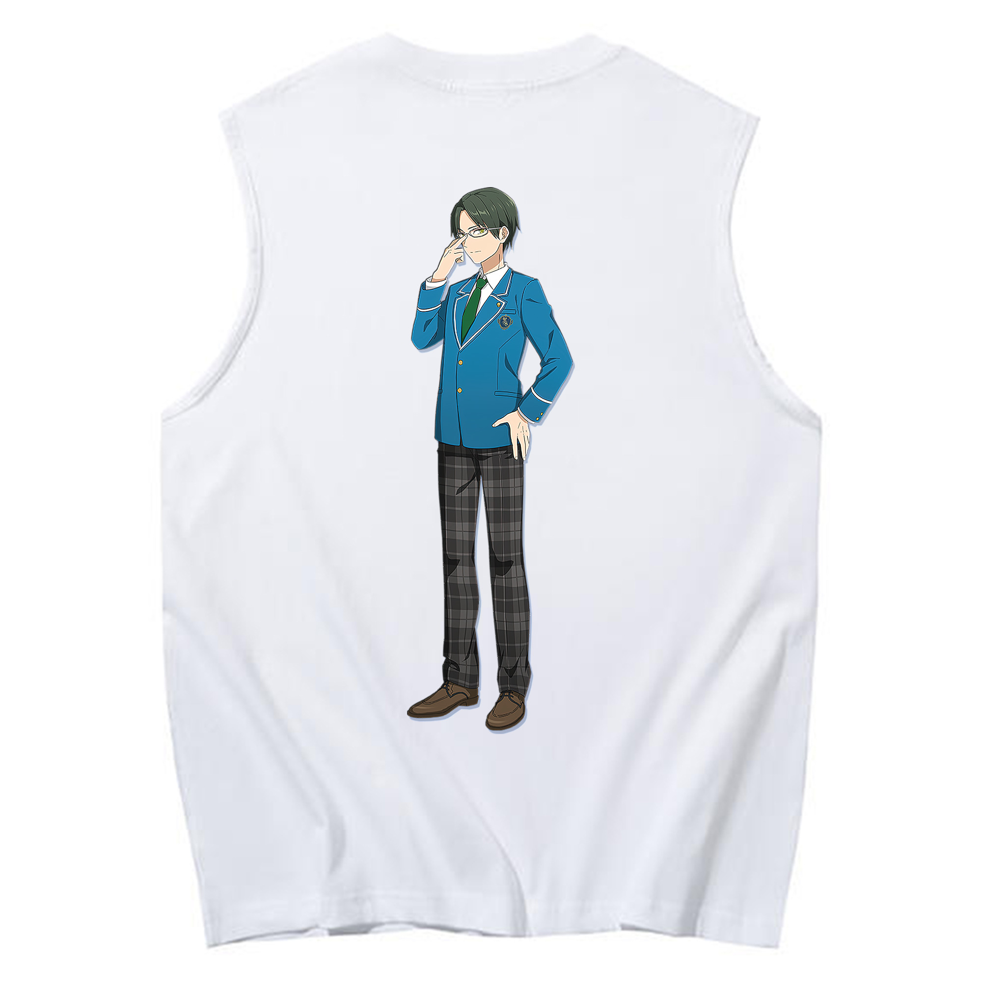 （画像用） あんさんぶるスターズ! Ensemble Stars コットン100％タンクトップ（背面プリント）