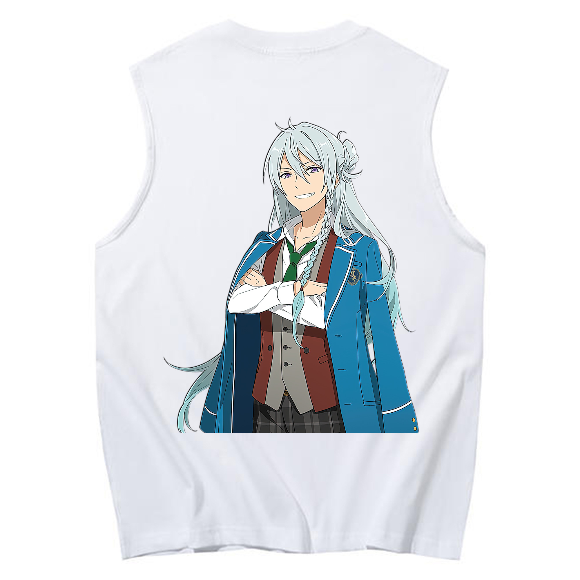 （画像用） あんさんぶるスターズ! Ensemble Stars コットン100％タンクトップ（背面プリント）