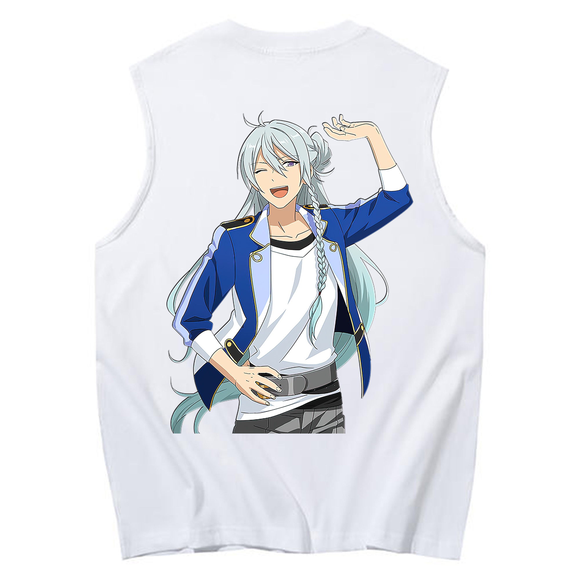 （画像用） あんさんぶるスターズ! Ensemble Stars コットン100％タンクトップ（背面プリント）