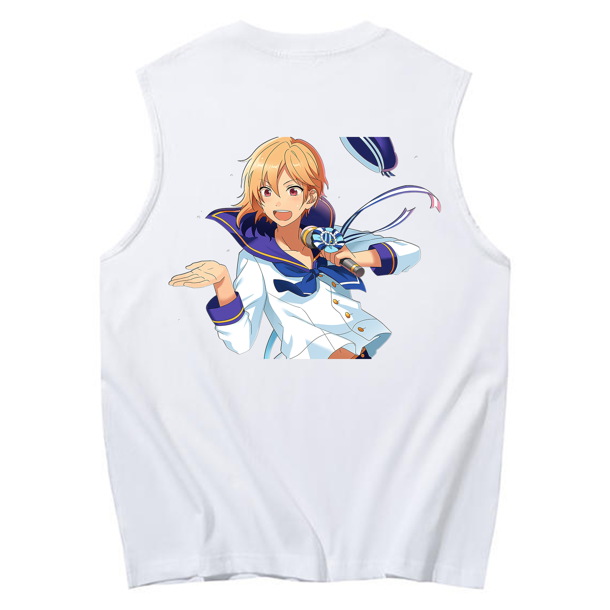 （画像用） あんさんぶるスターズ! Ensemble Stars コットン100％タンクトップ（背面プリント）
