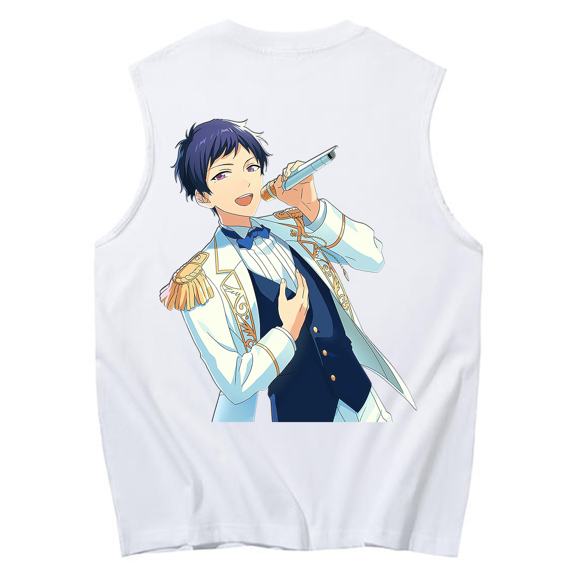 （画像用） あんさんぶるスターズ! Ensemble Stars コットン100％タンクトップ（背面プリント）