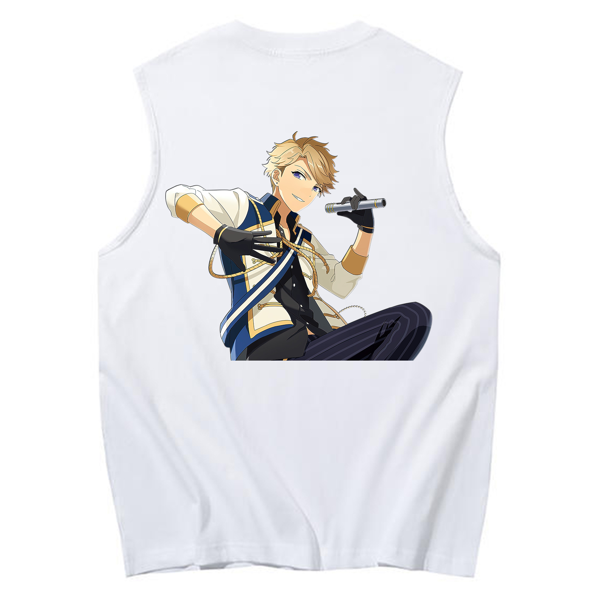（画像用） あんさんぶるスターズ! Ensemble Stars コットン100％タンクトップ（背面プリント）