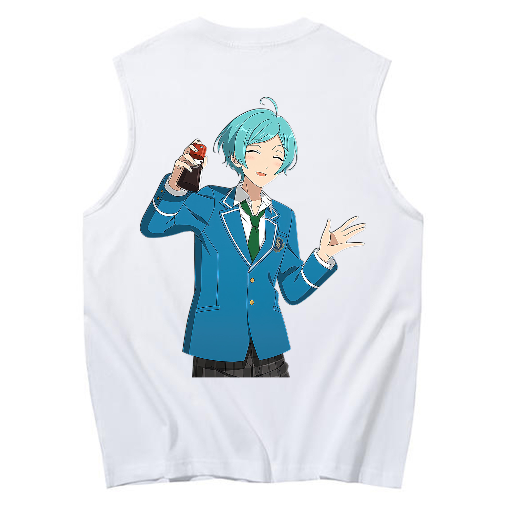 （画像用） あんさんぶるスターズ! Ensemble Stars コットン100％タンクトップ（背面プリント）