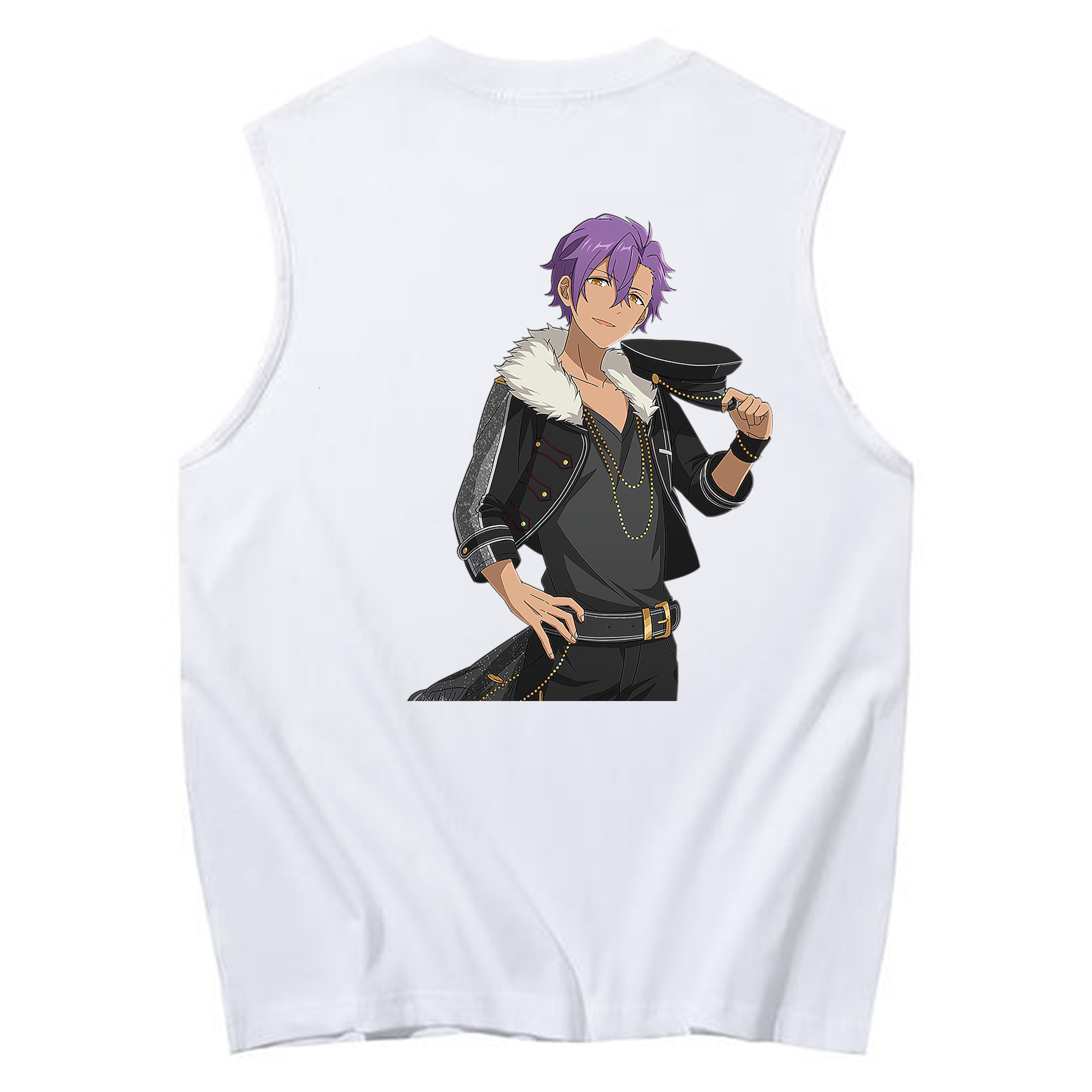（画像用） あんさんぶるスターズ! Ensemble Stars コットン100％タンクトップ（背面プリント）