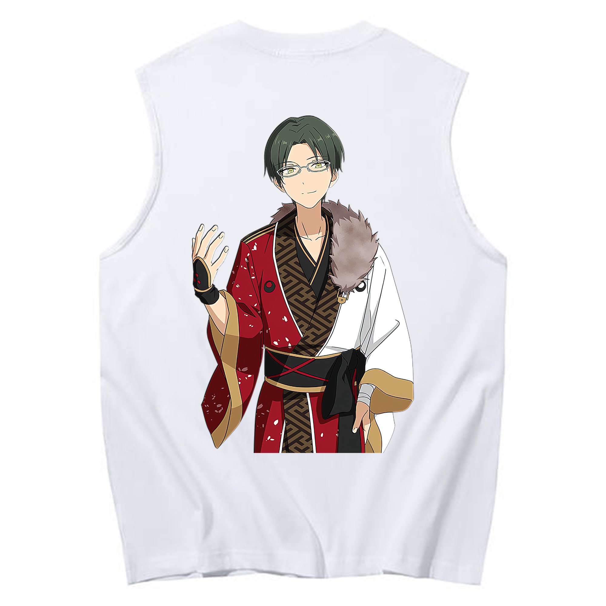 （画像用） あんさんぶるスターズ! Ensemble Stars コットン100％タンクトップ（背面プリント）