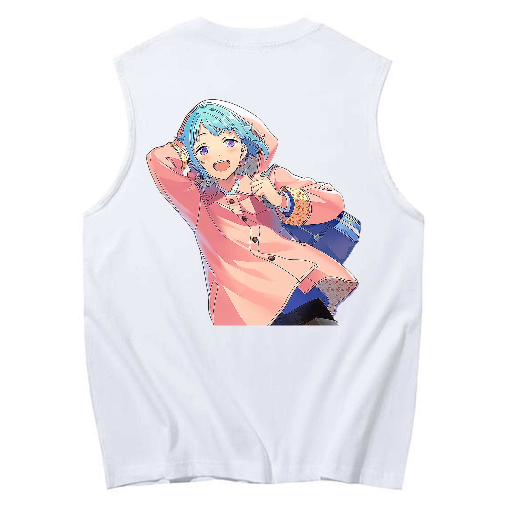 （画像用） あんさんぶるスターズ! Ensemble Stars コットン100％タンクトップ（背面プリント）