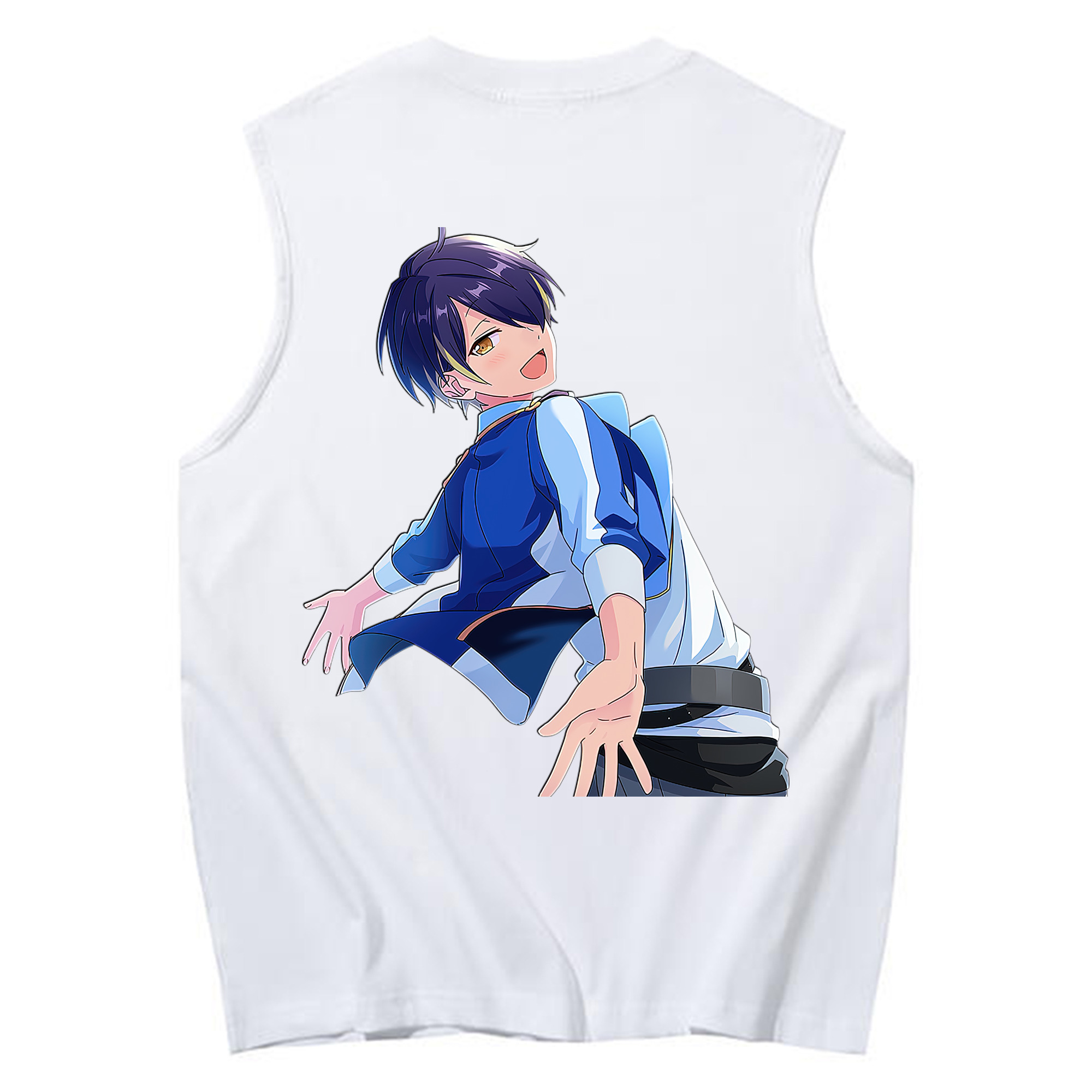 （画像用） あんさんぶるスターズ! Ensemble Stars コットン100％タンクトップ（背面プリント）
