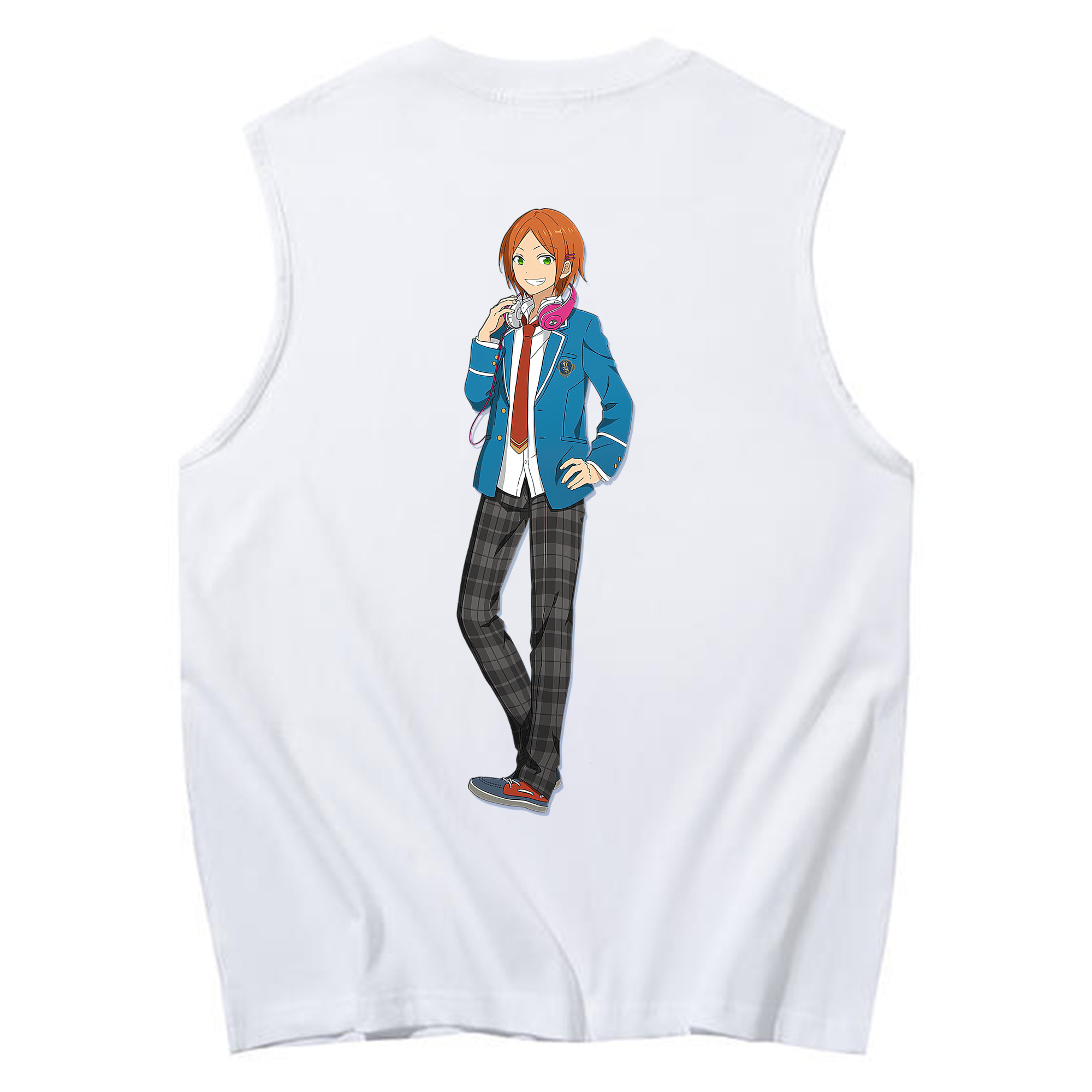 （画像用） あんさんぶるスターズ! Ensemble Stars コットン100％タンクトップ（背面プリント）