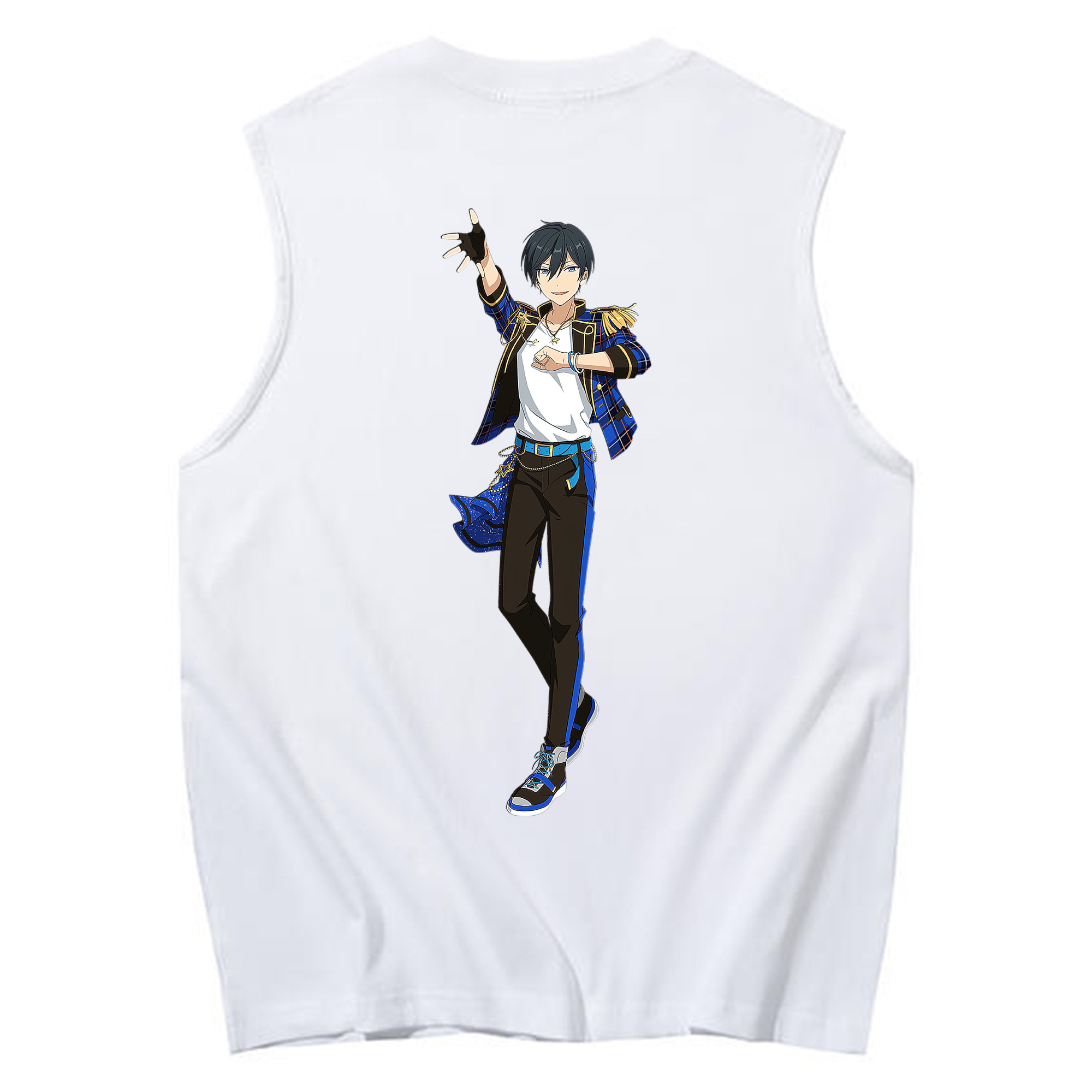 （画像用） あんさんぶるスターズ! Ensemble Stars コットン100％タンクトップ（背面プリント）